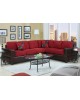2 Piece Reversible Sectional Sofa