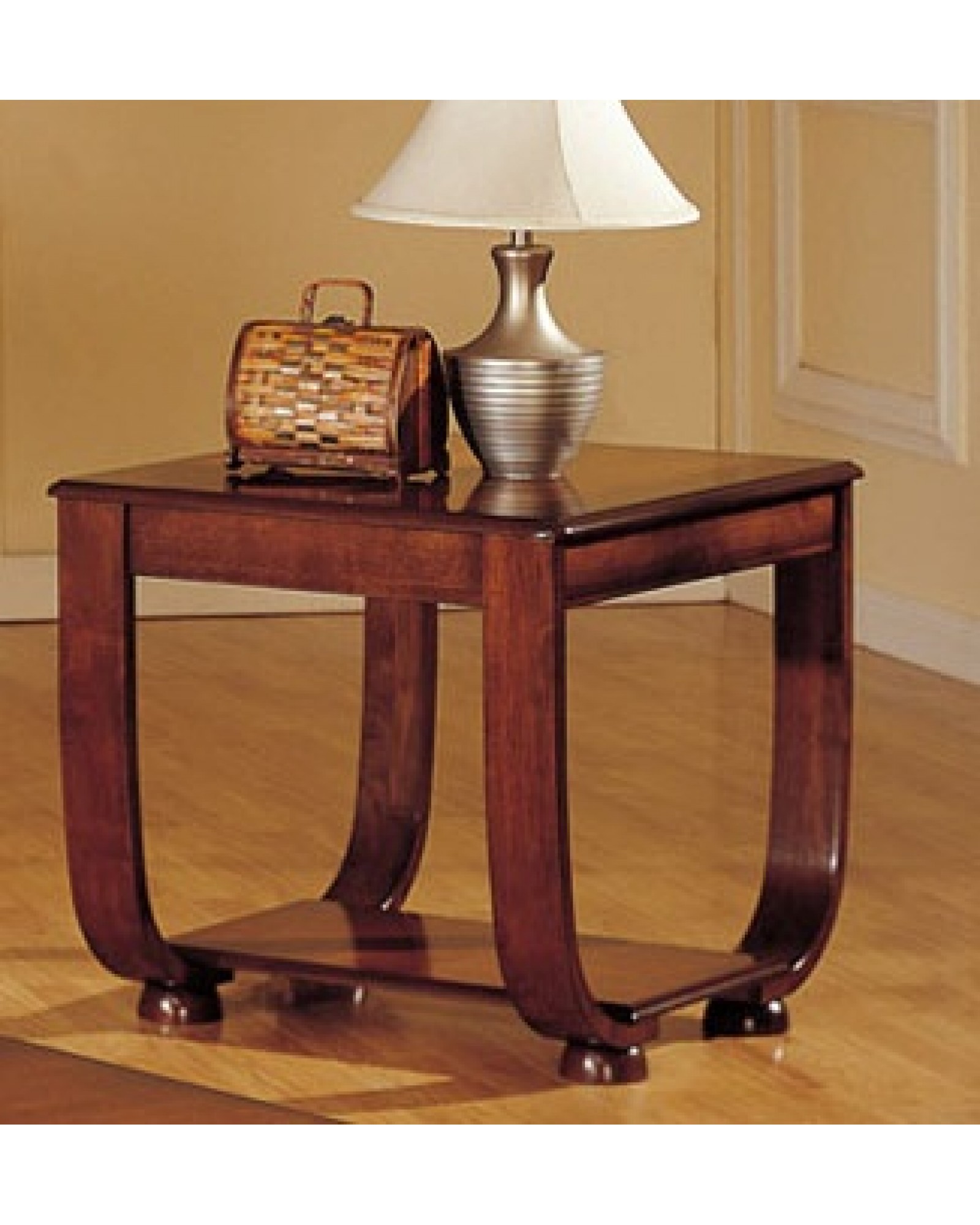 Coffee Table, Curved Legs, Matching End Table and Console