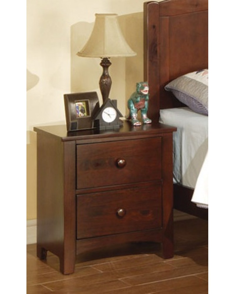 F4234 Dark Cherry Nightstand