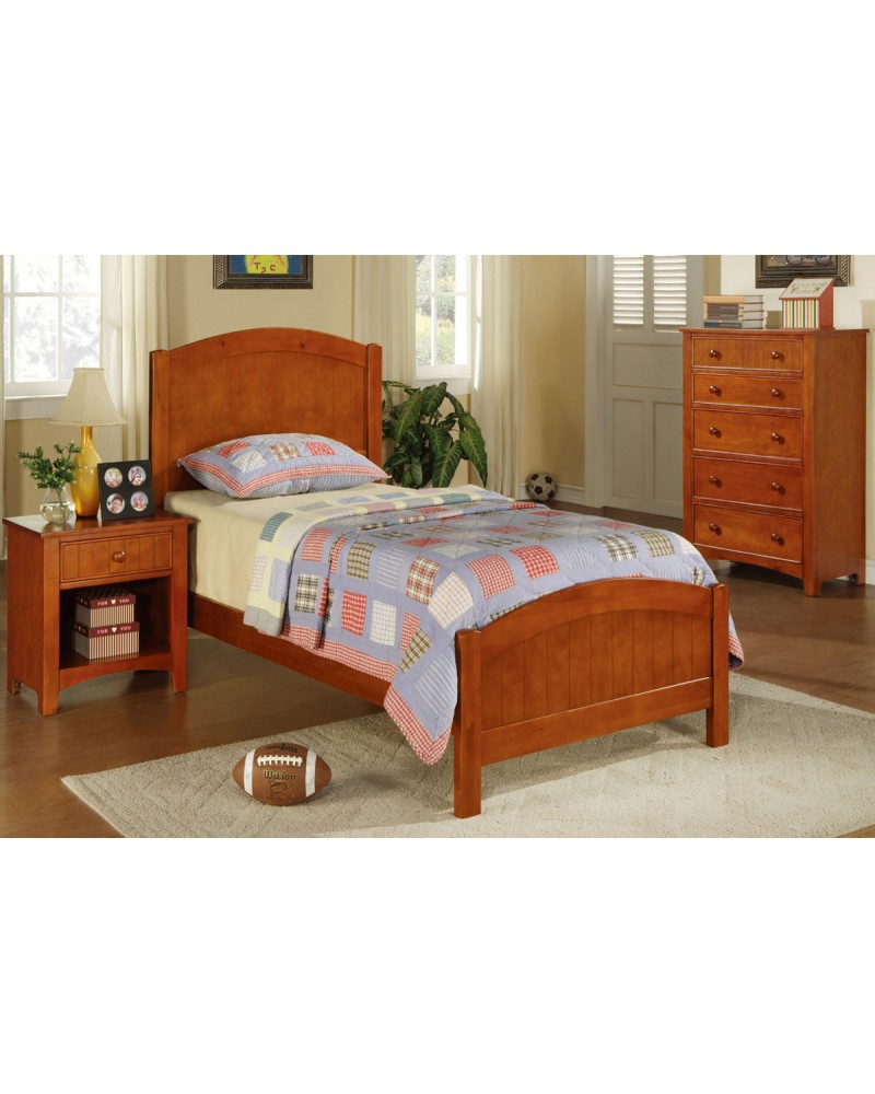 Twin Bed Set, Cherry