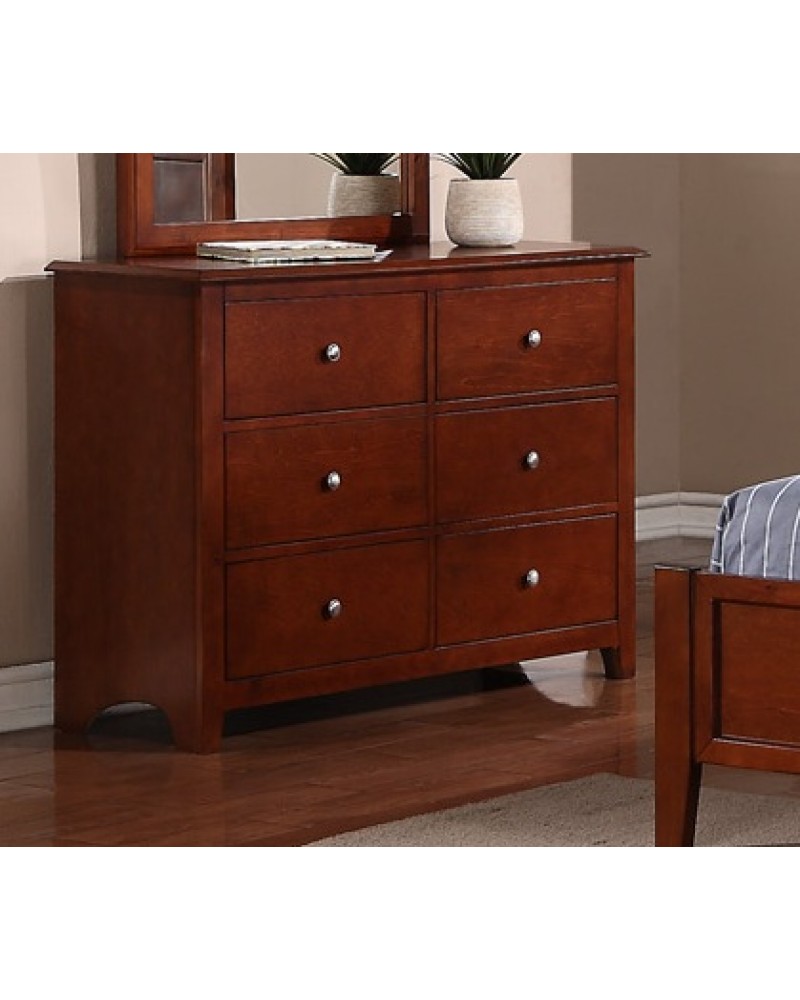 Traditional Dark Cherry Dresser