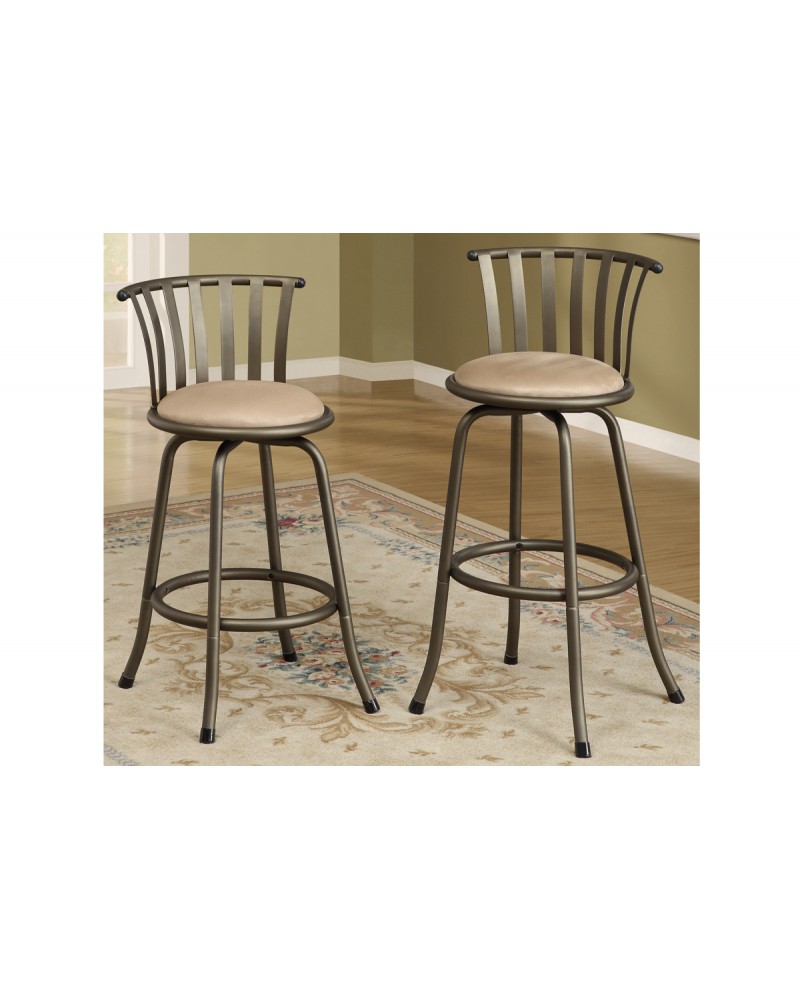 Adjustable Height Swivel Barstool