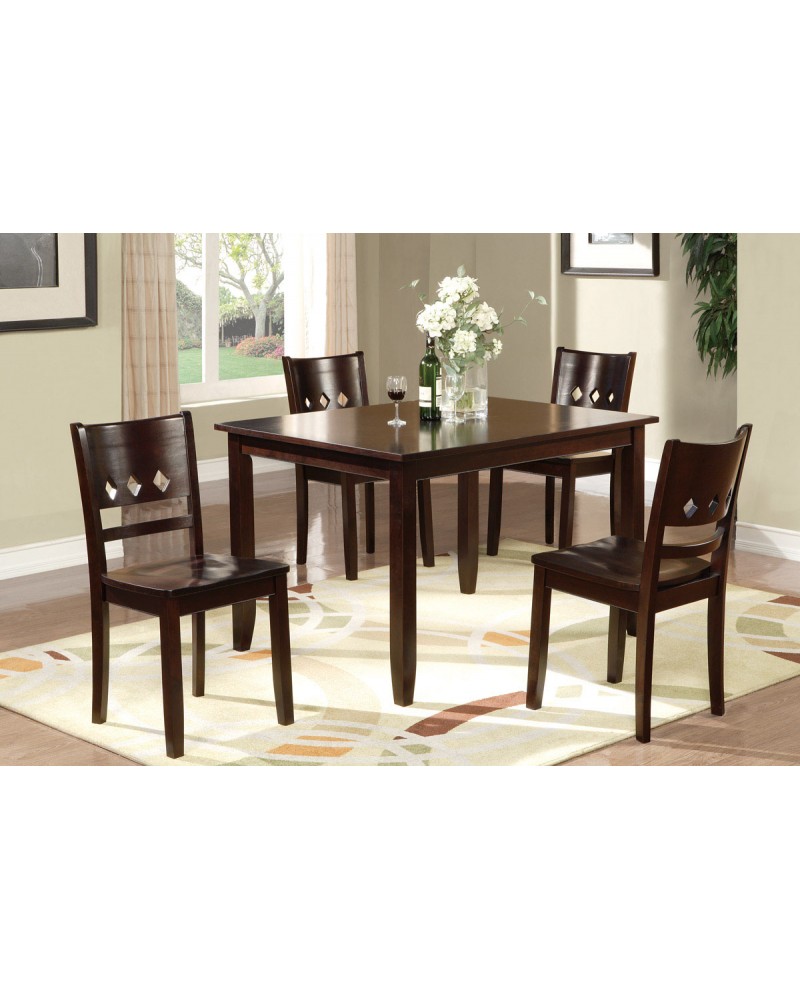 Counter Height Dining Set, Includes 4 Chairs