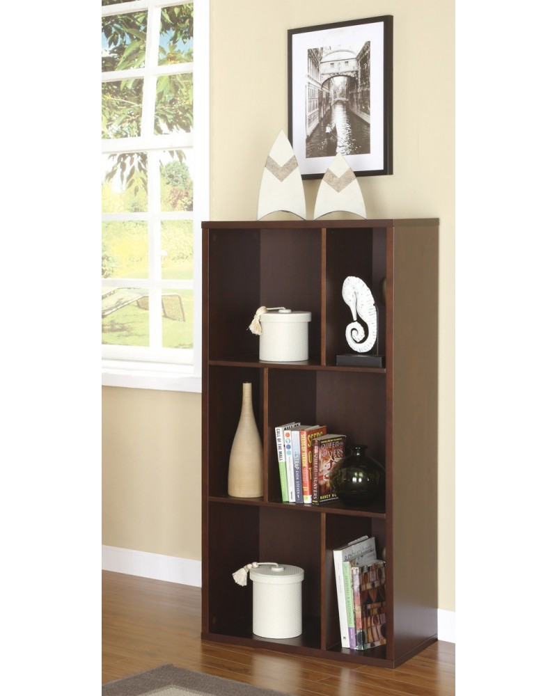 Media Shelves Walnut