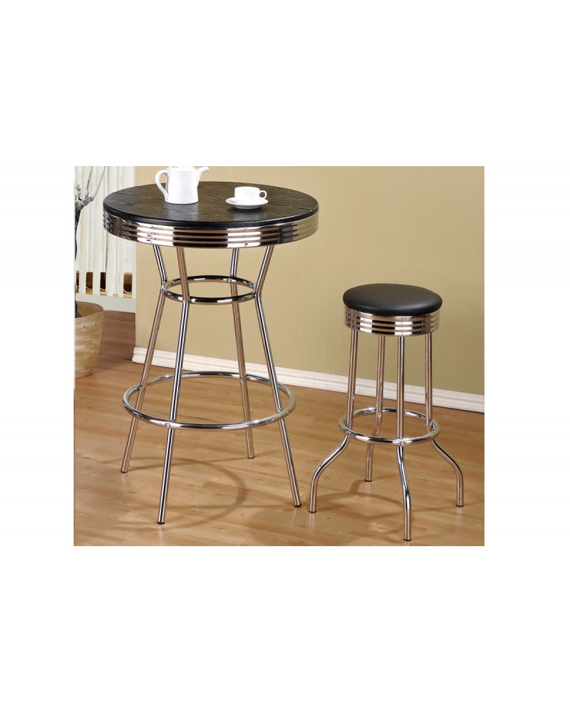 Counter Height Round Bar Table, 30