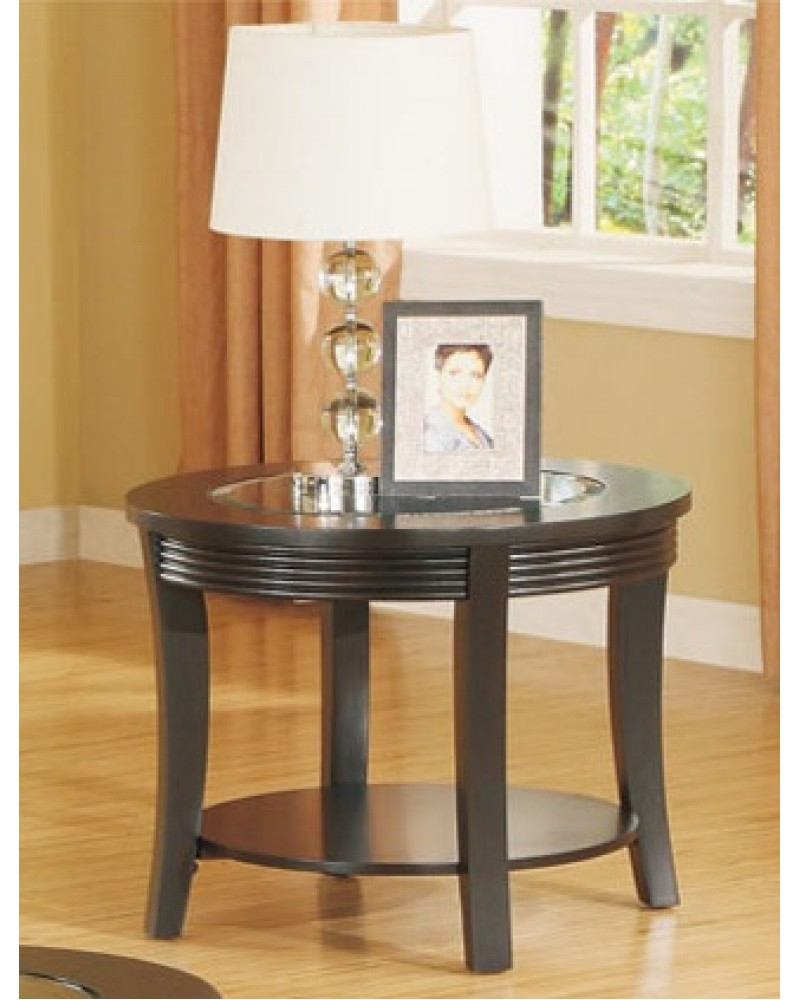 Oval Coffee Table Set, Matching Console and End Tables