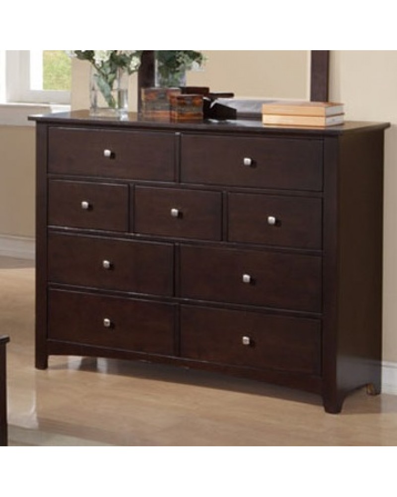 F4575 Dark Walnut Dresser