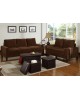 5 Piece Chocoate Microfiber Living Room Set 