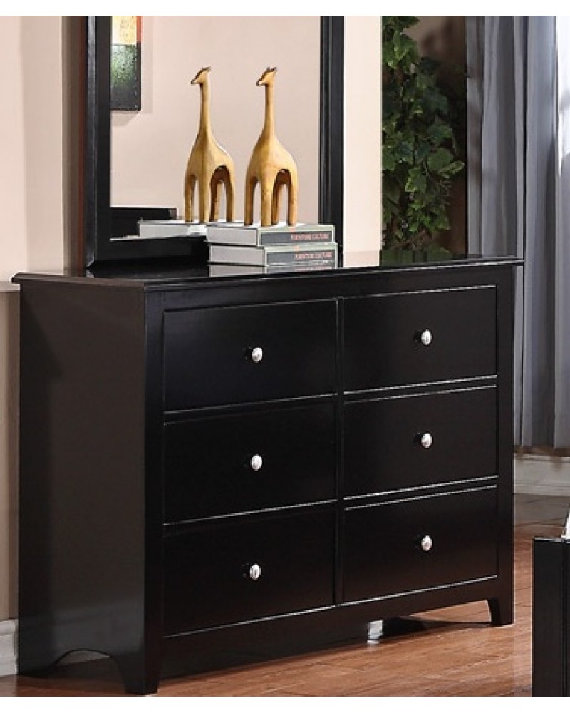 F4253 Black Dresser