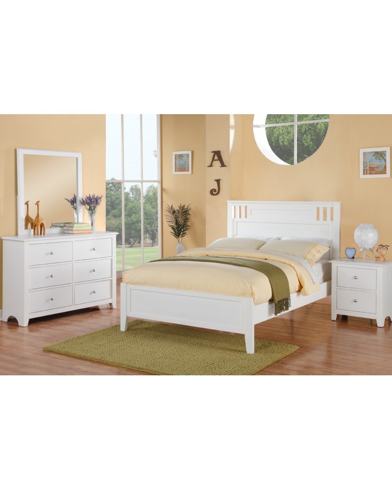 F4256 White Dresser