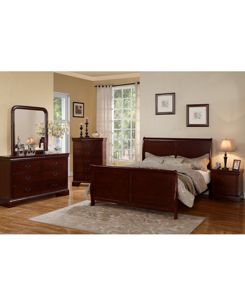 F9231 Cherry Bedroom Set