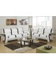 2 Piece Sofa Set with Loveseat by Poundex - F7251