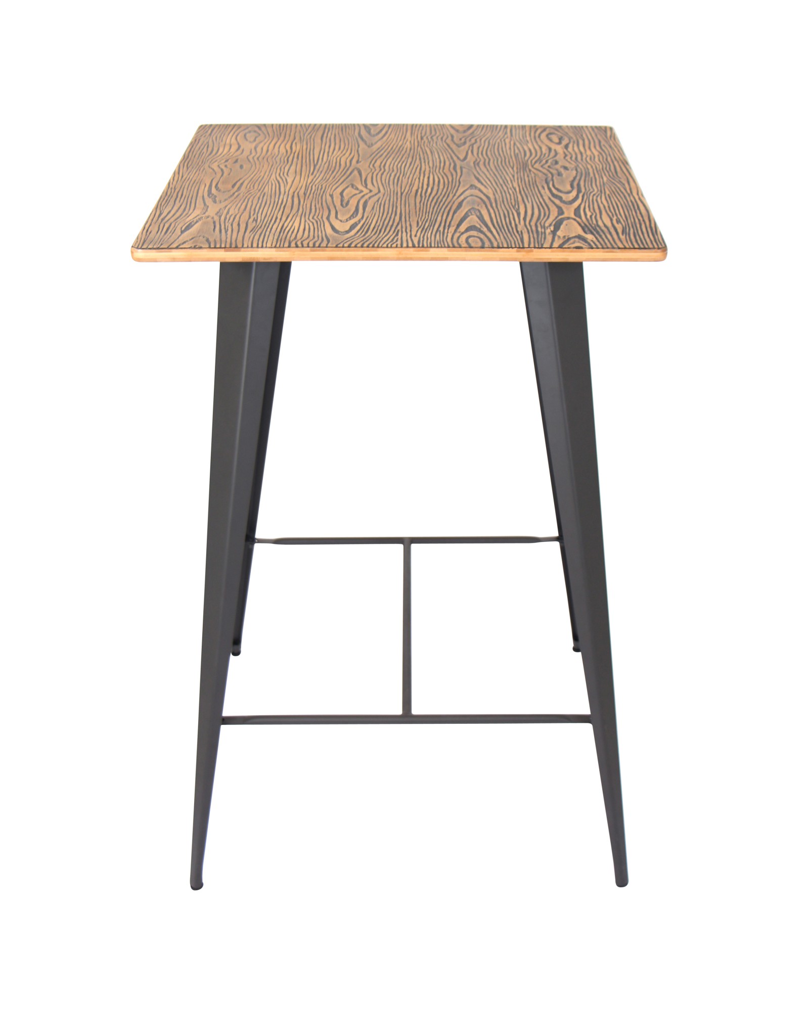 Oregon Industrial Table in Grey and Brown LumiSource