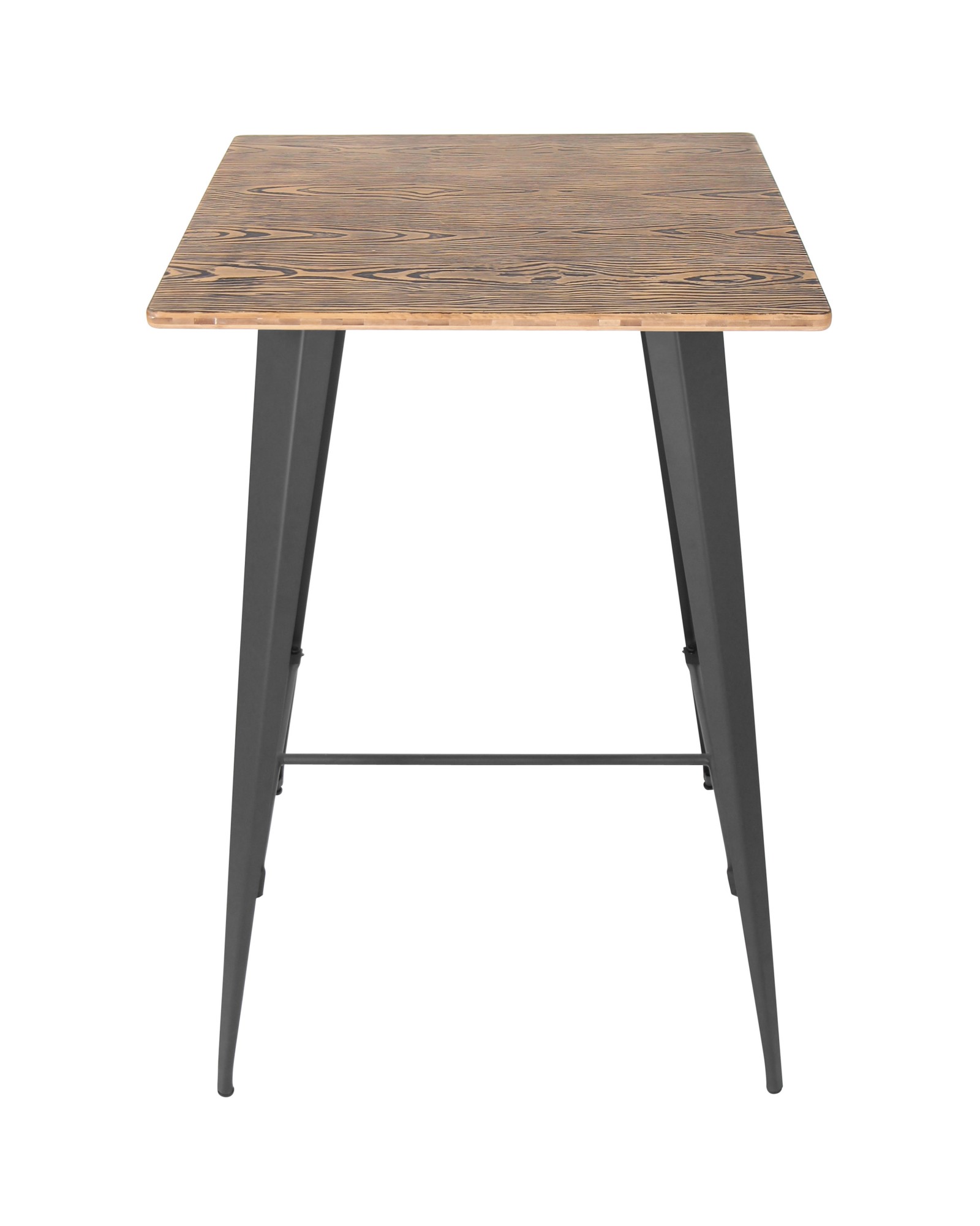 Oregon Industrial Table in Grey and Brown LumiSource