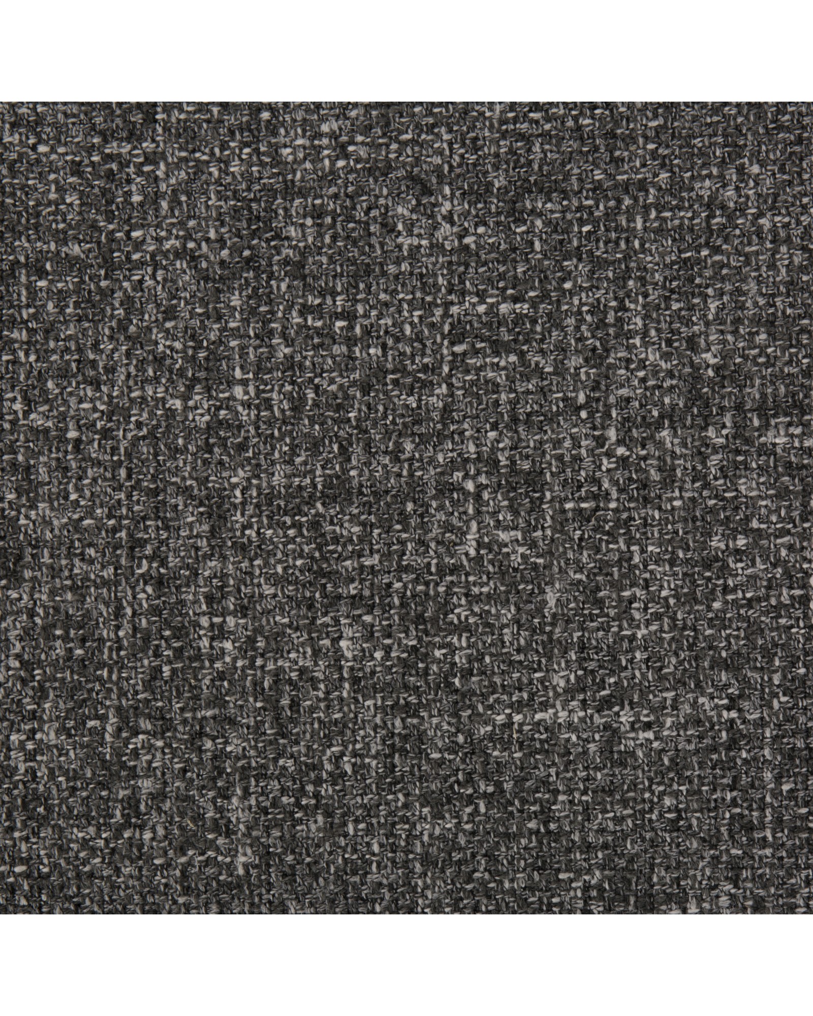 Rockwell Mid-Century Modern Accent Chair and Ottoman in Dark Grey Noise Fabric