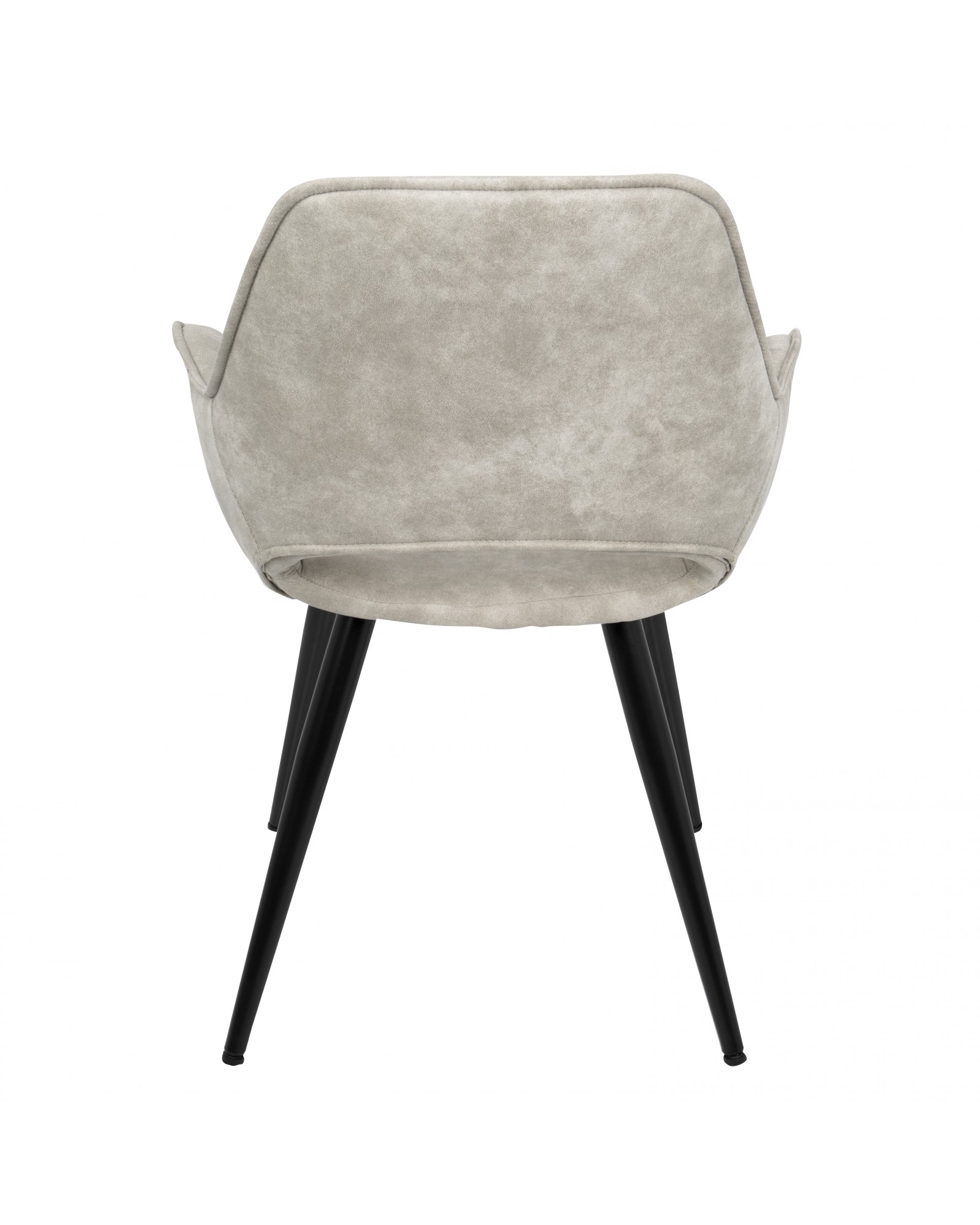 Mustang Contemporary Dining/Accent Chair in Beige - Set of 2