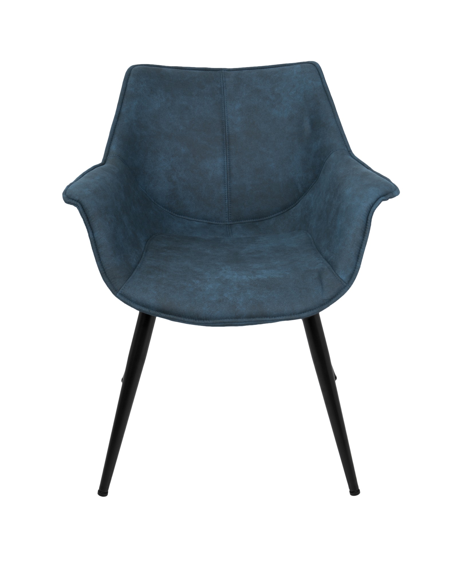 Wrangler Contemporary Accent Chair in Blue - Set of 2