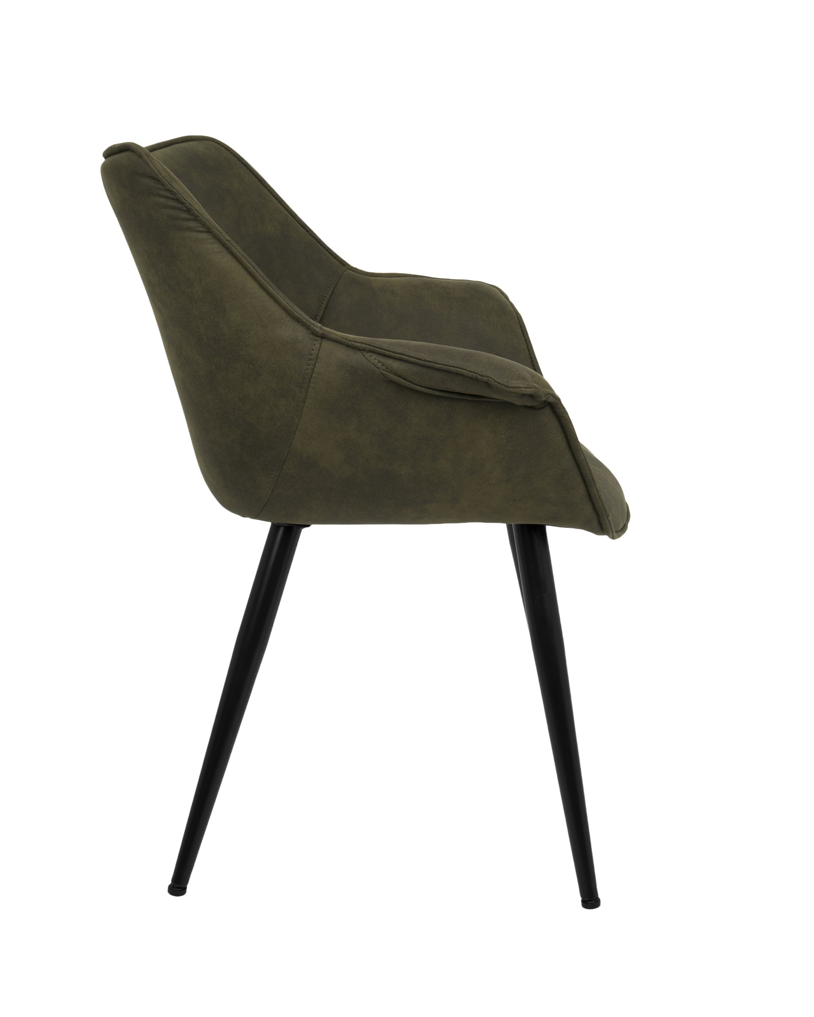 Wrangler Contemporary Accent Chair in Green - Set of 2