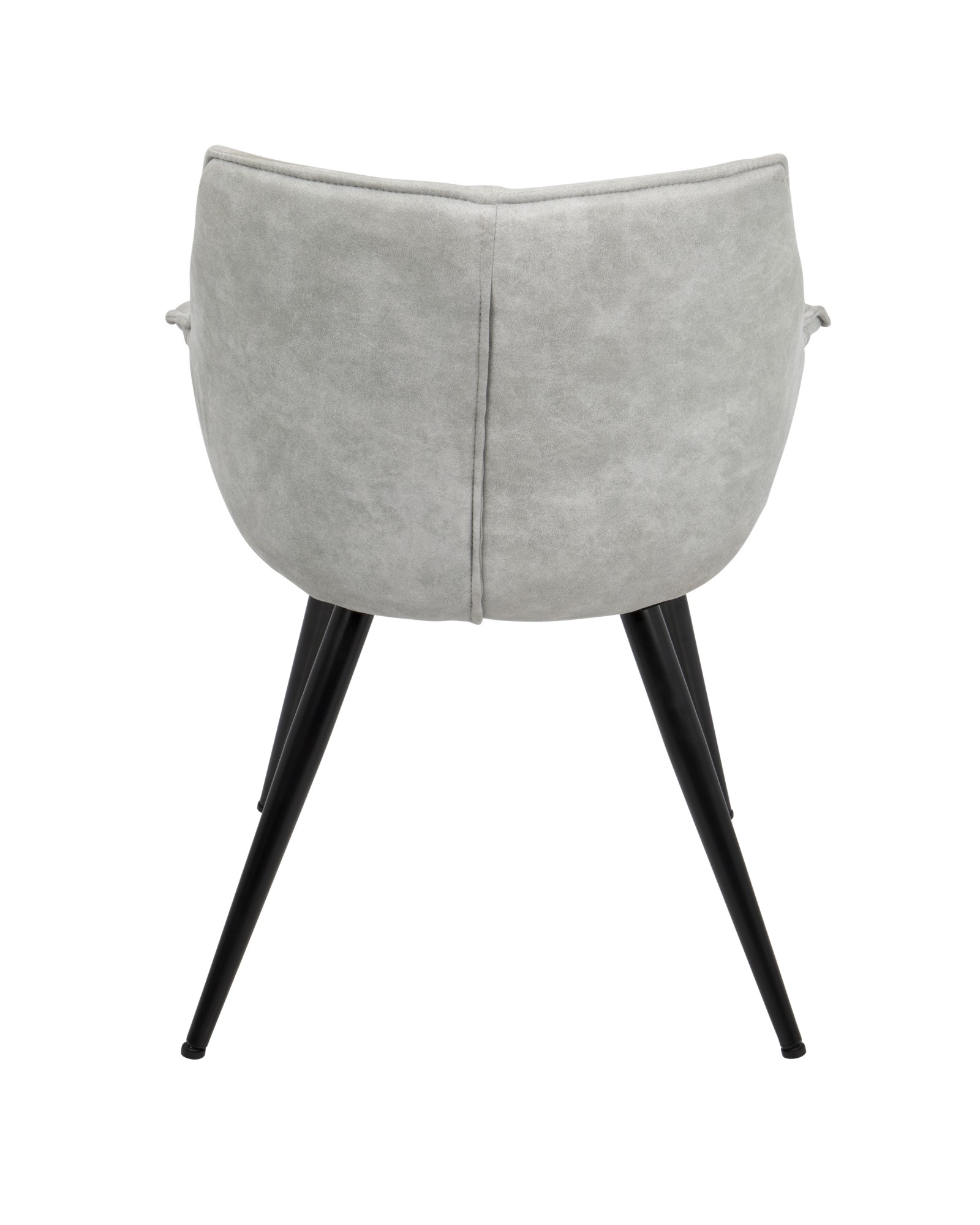 Wrangler Contemporary Accent Chair in Light Grey - Set of 2