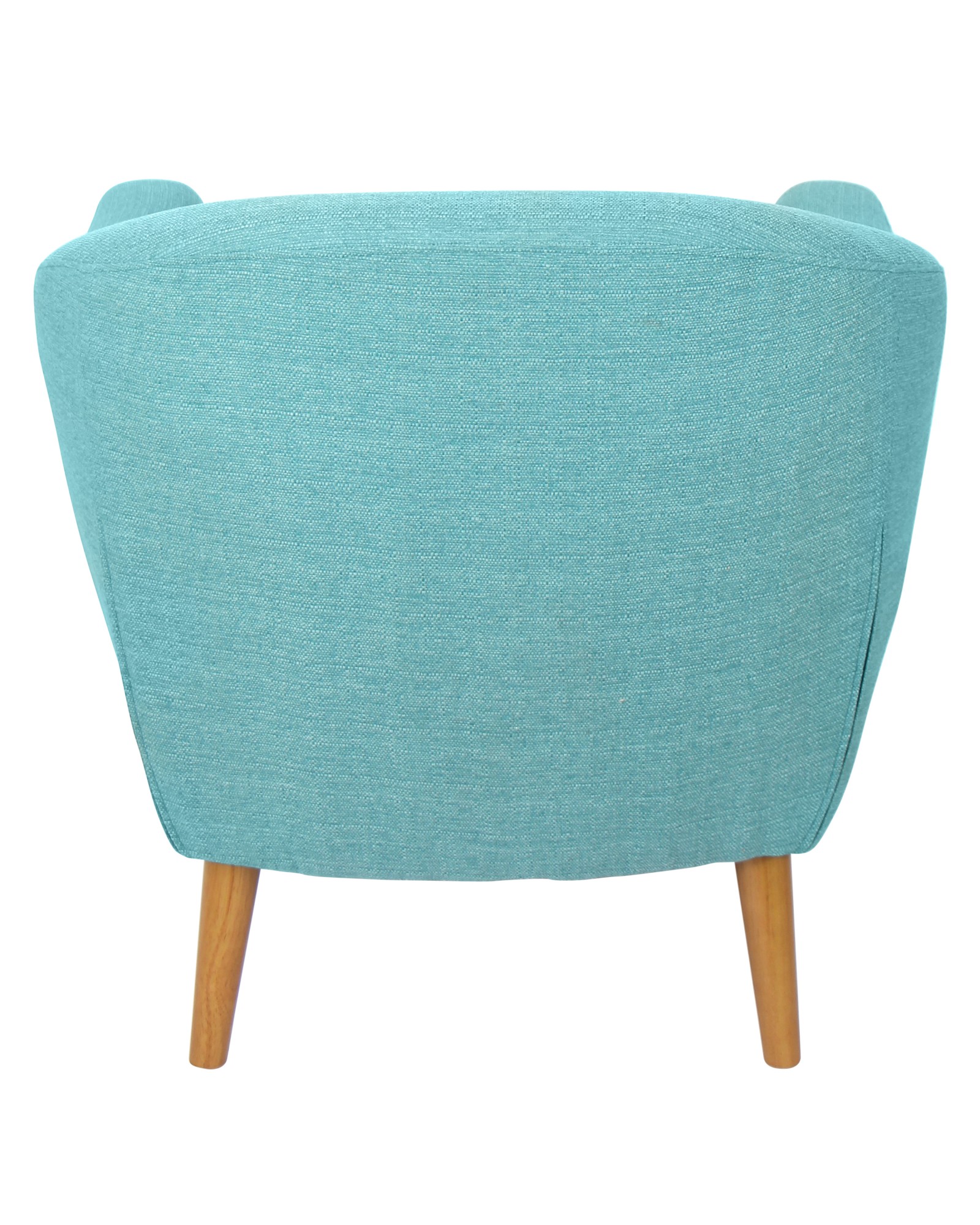 Rockwell Mid Century Modern Accent Chair in Teal