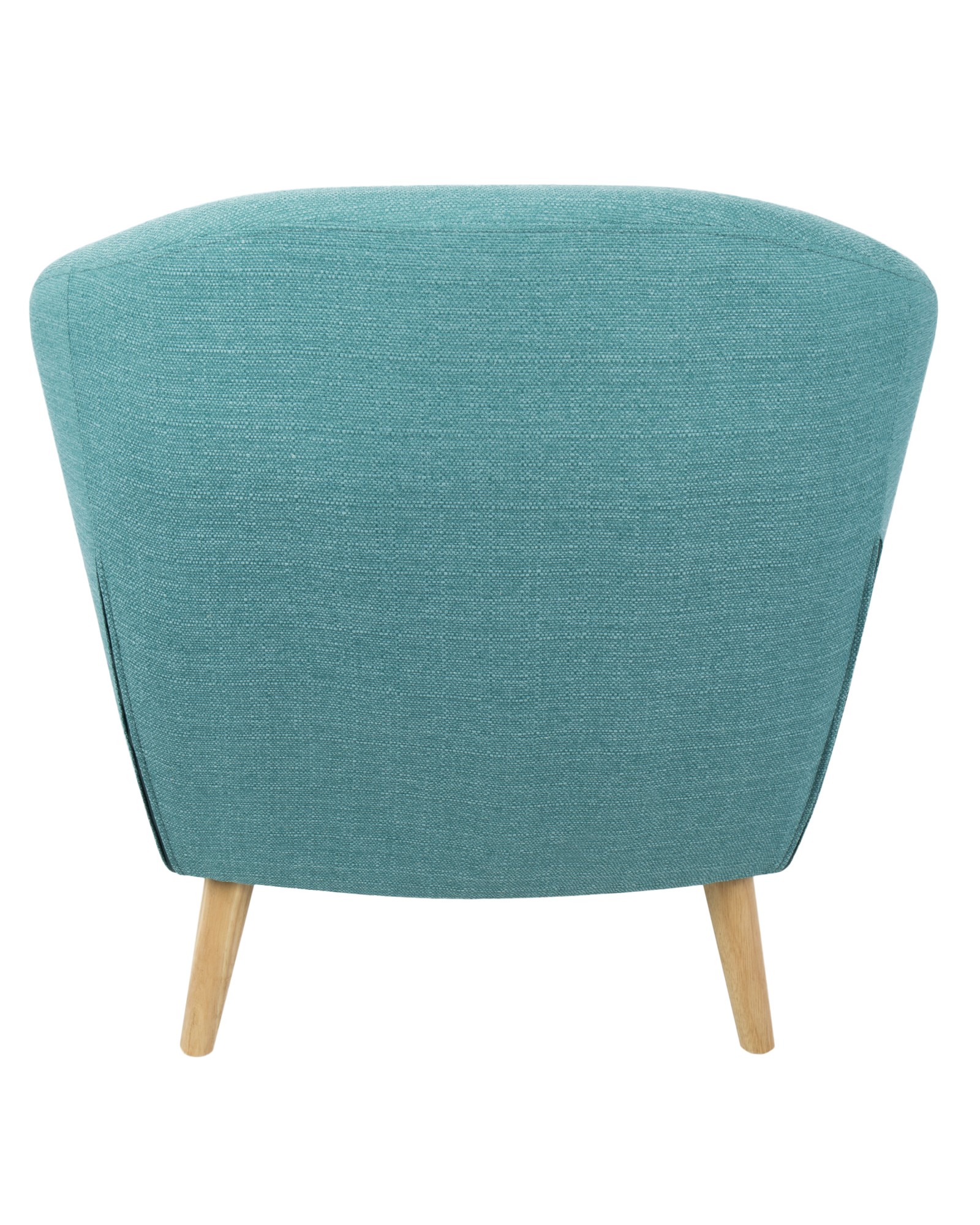 Rockwell Mid Century Modern Accent Chair in Teal
