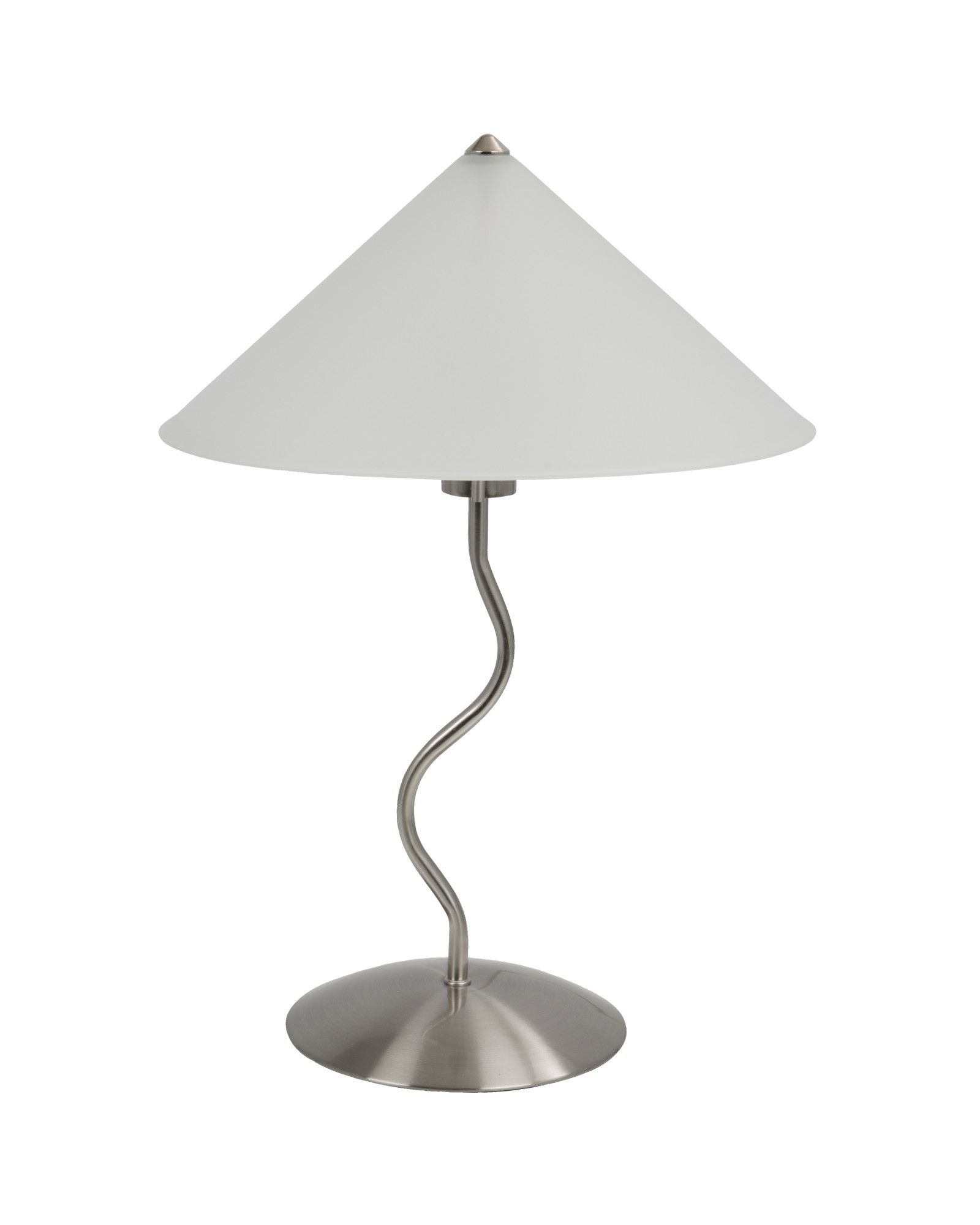 Doe Li Contemporary Desk Lamp with Brushed Satin Finish