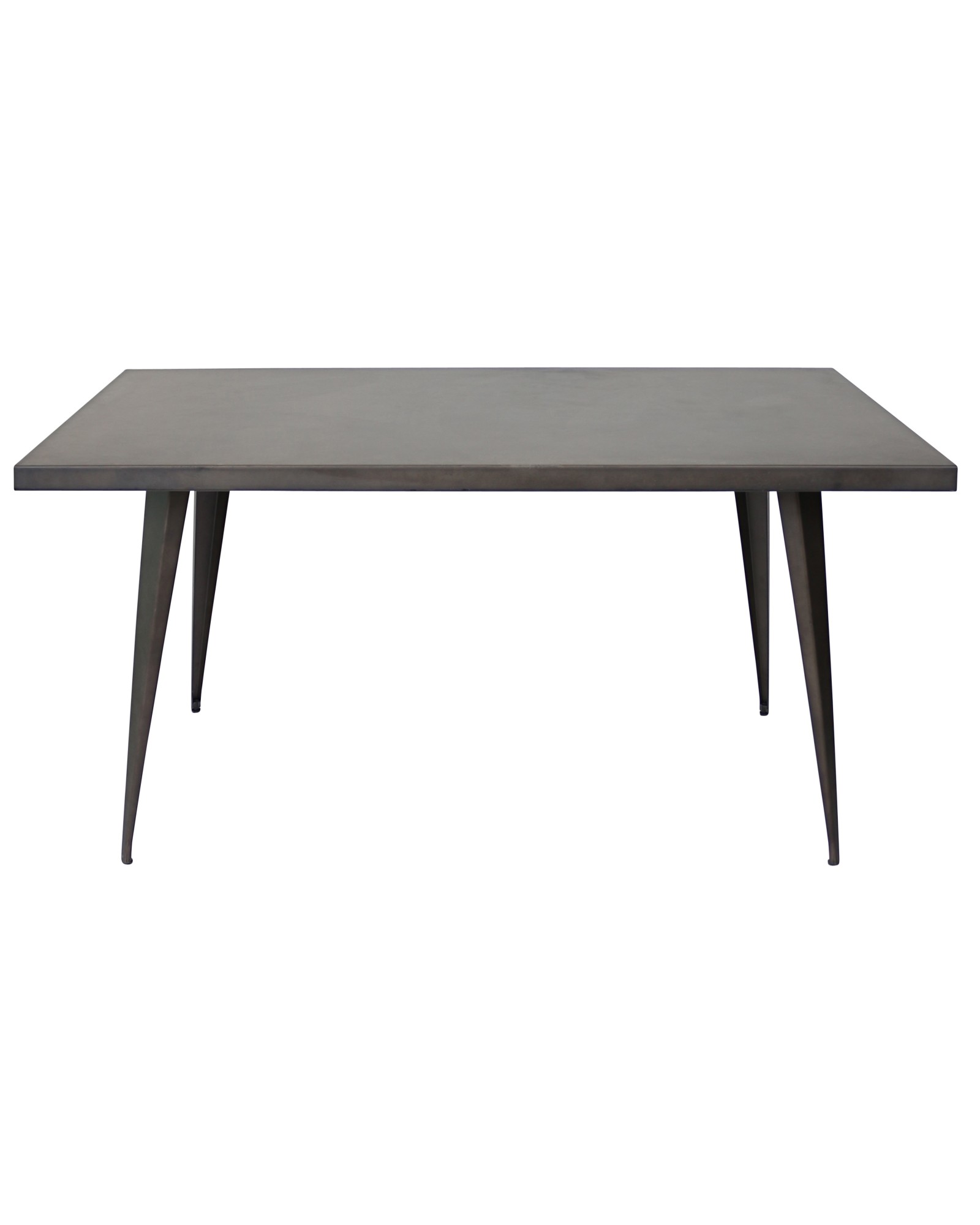 Austin Industrial Dining Table in Antique