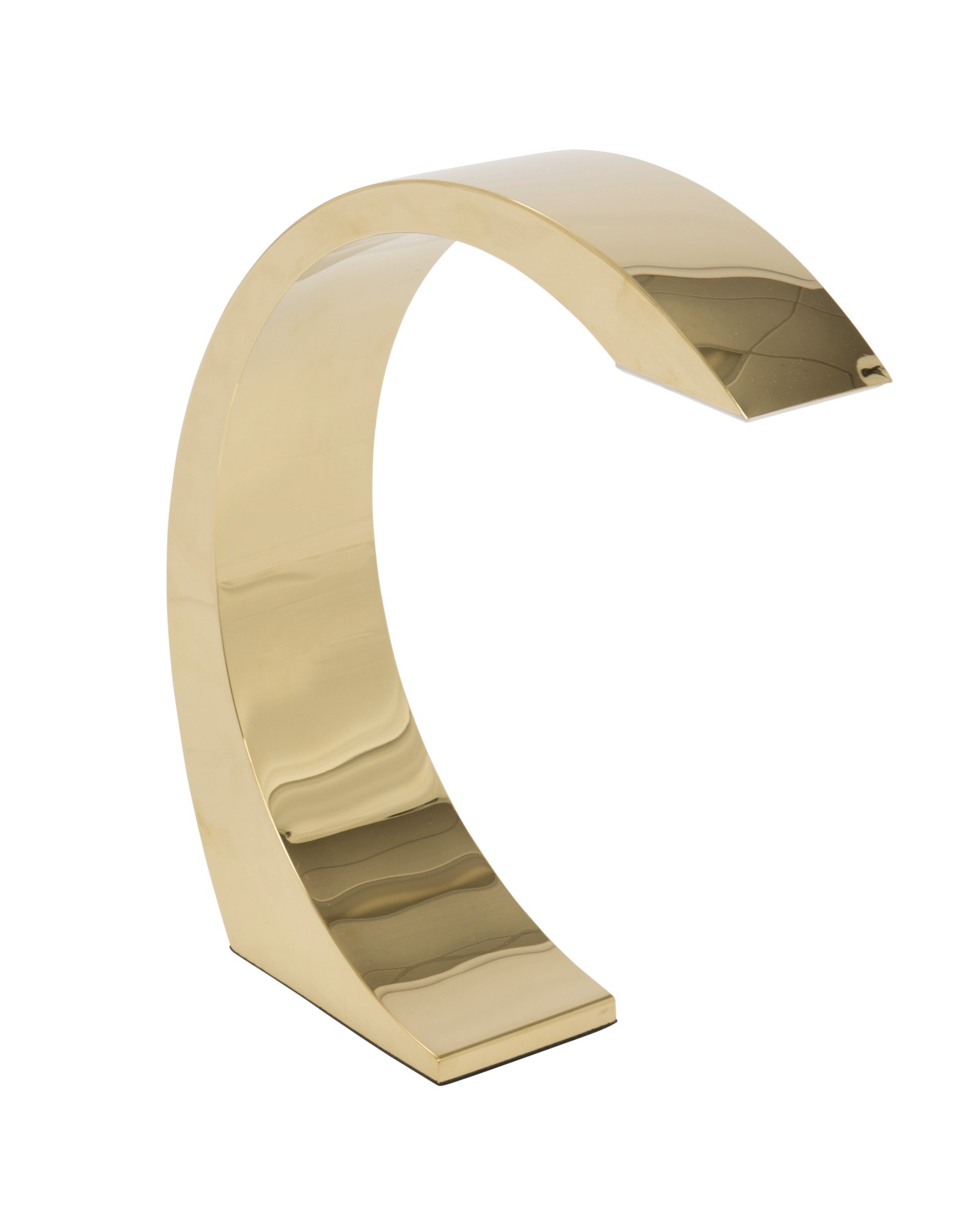 Element LED Touch Table Lamp in Gold Finish