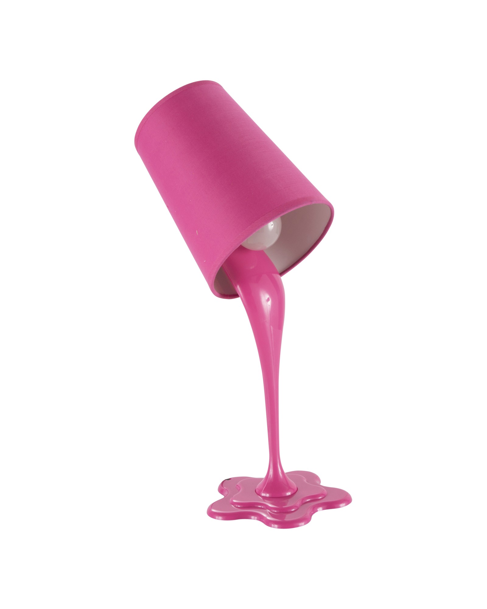 Woopsy Modern Table Lamp in Hot Pink