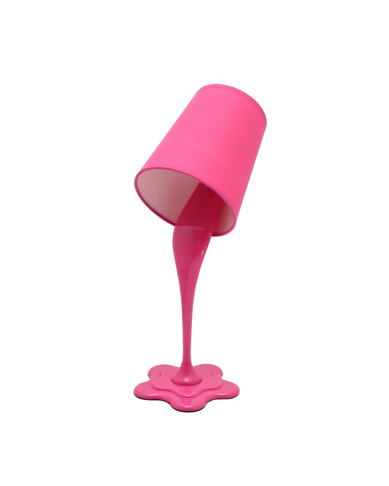 Woopsy Modern Table Lamp in Hot Pink