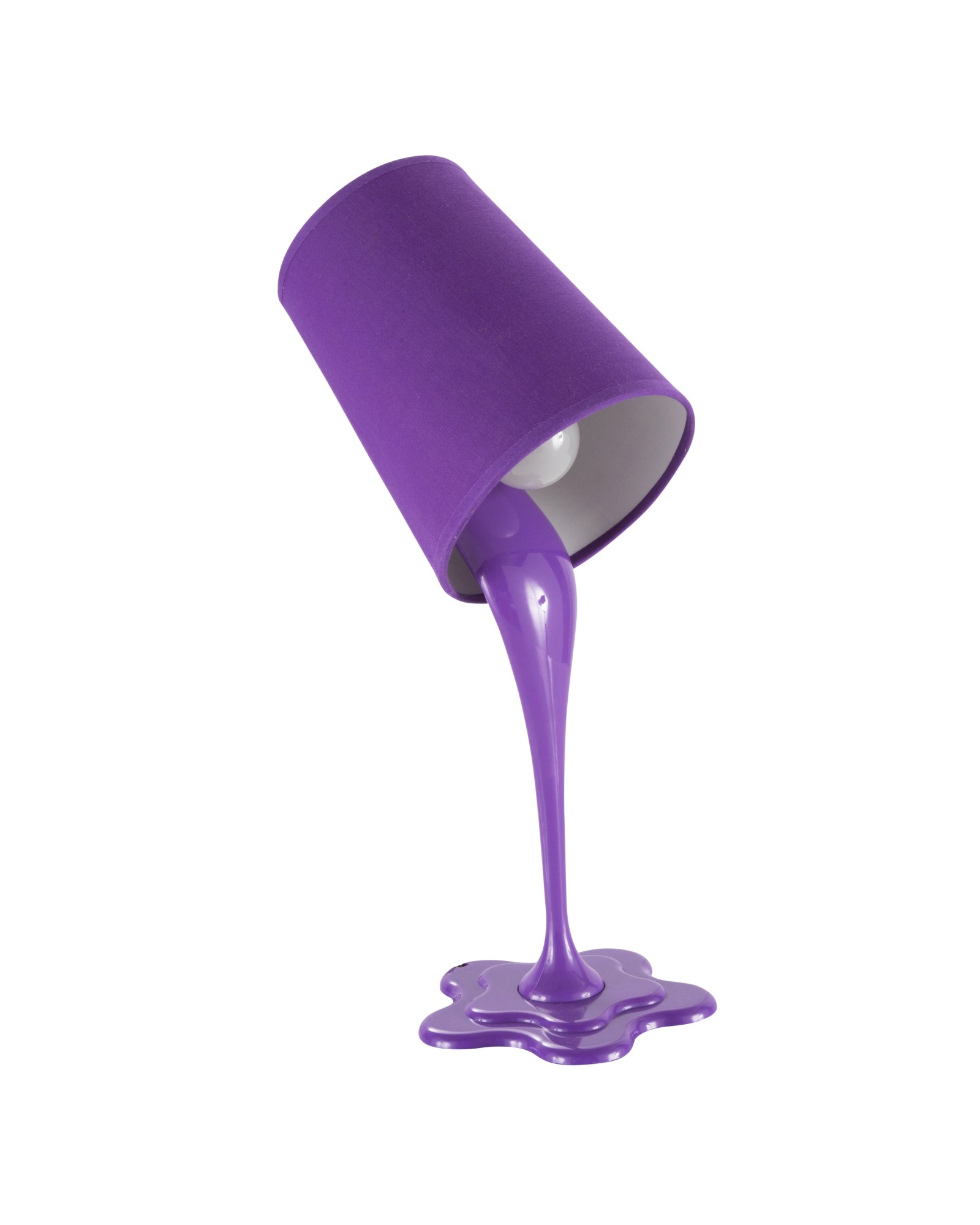 Woopsy Modern Table Lamp in Purple