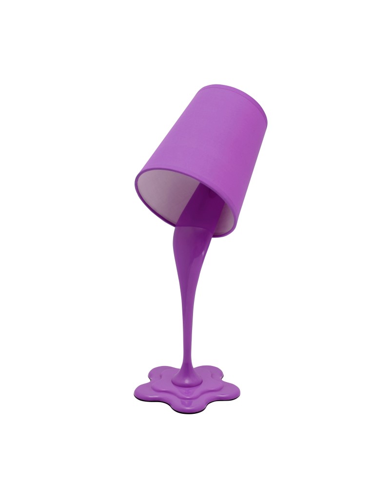 Woopsy Modern Table Lamp in Purple