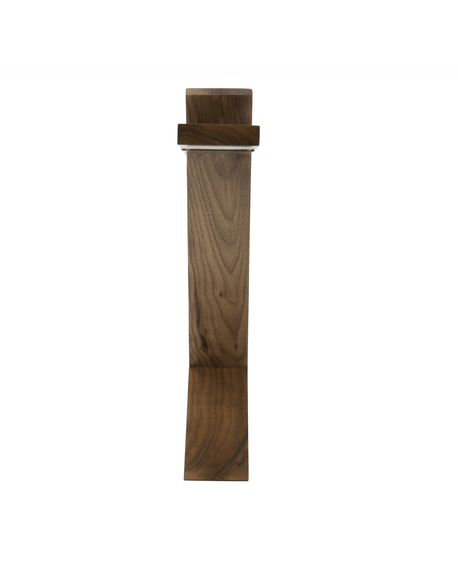 Plank Contemporary Desk Lamp in Walnut