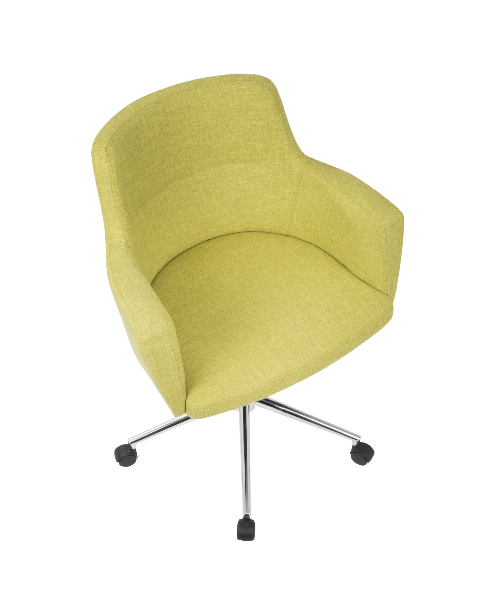 Andrew Contemporary Adjustable Office Chair in Green