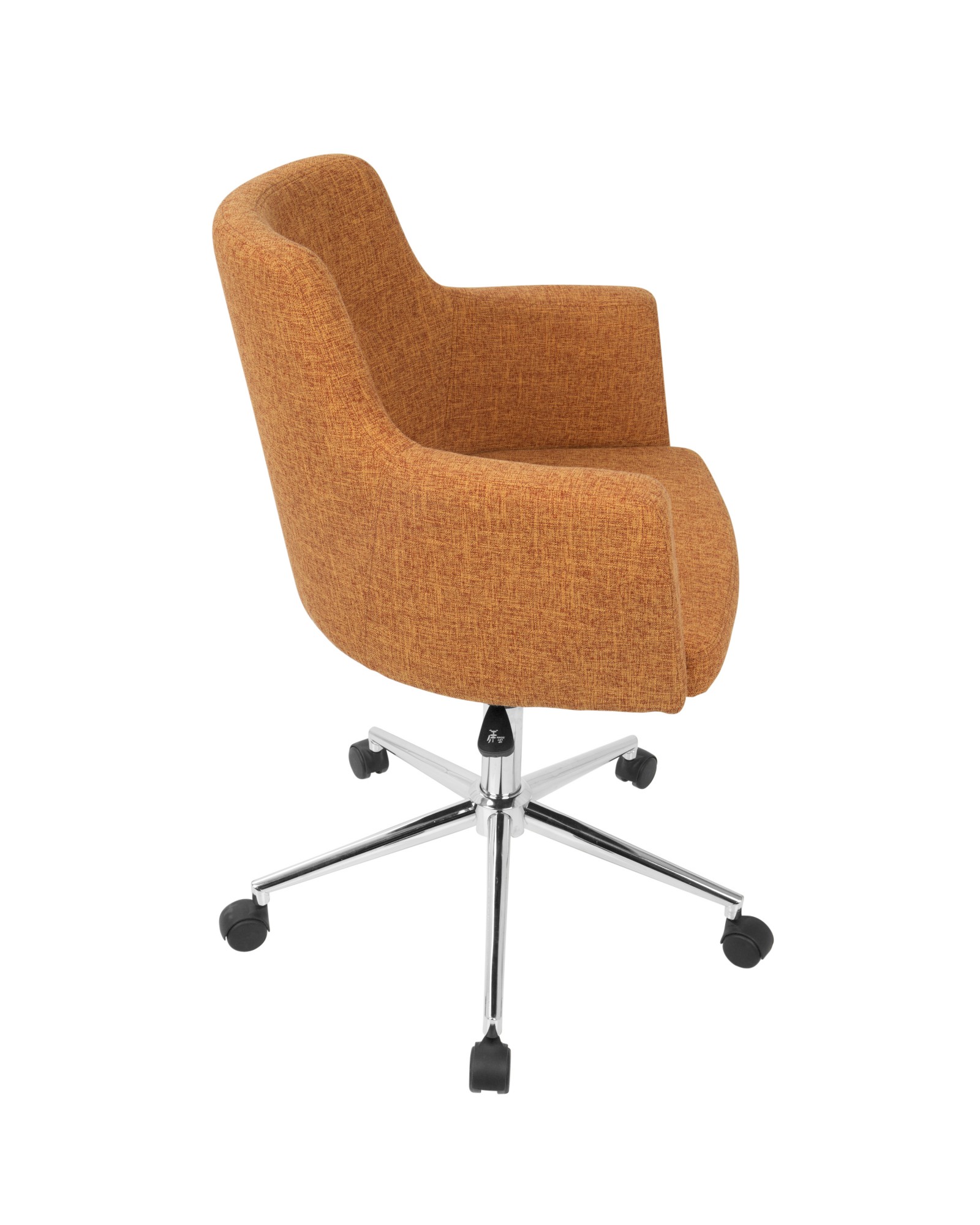 Andrew Contemporary Adjustable Office Chair in Orange
