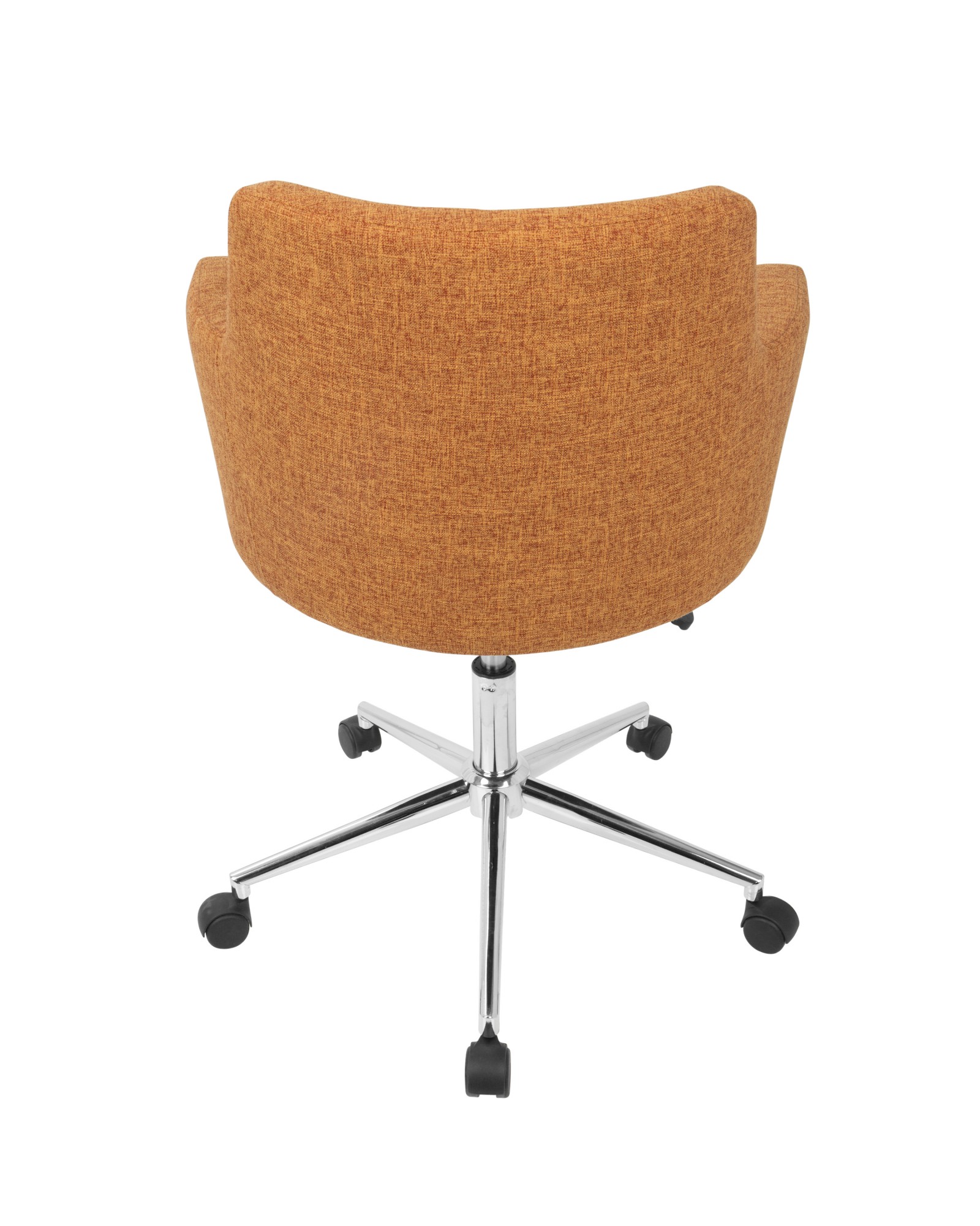 Andrew Contemporary Adjustable Office Chair in Orange