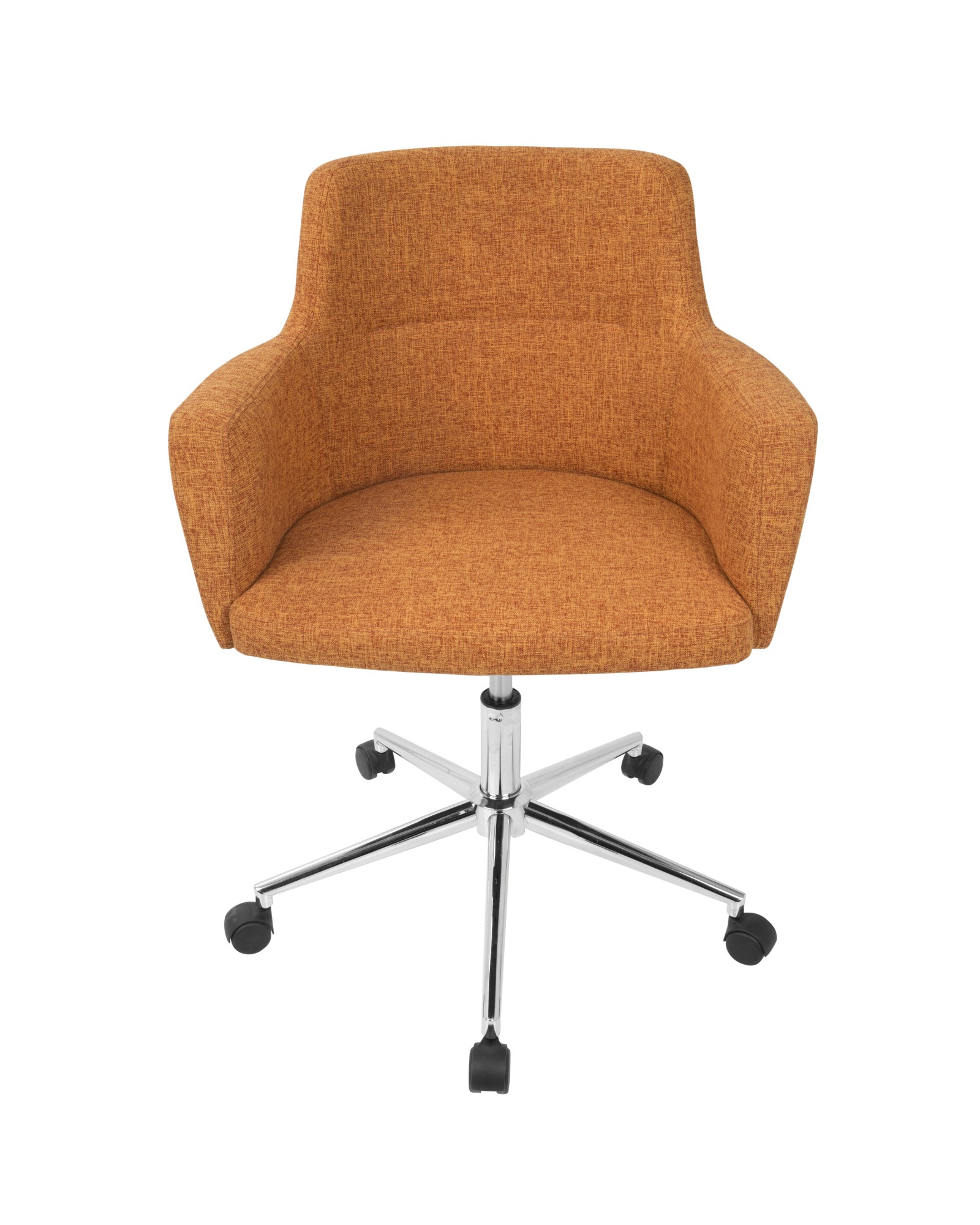 Andrew Contemporary Adjustable Office Chair in Orange