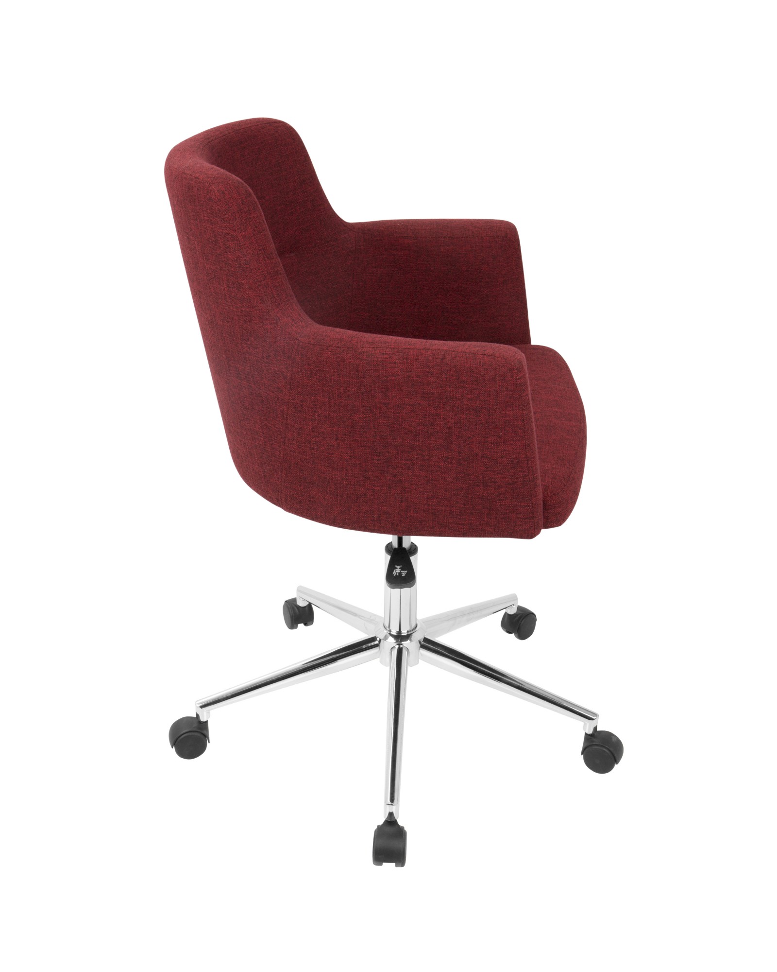 Andrew Contemporary Adjustable Office Chair in Red