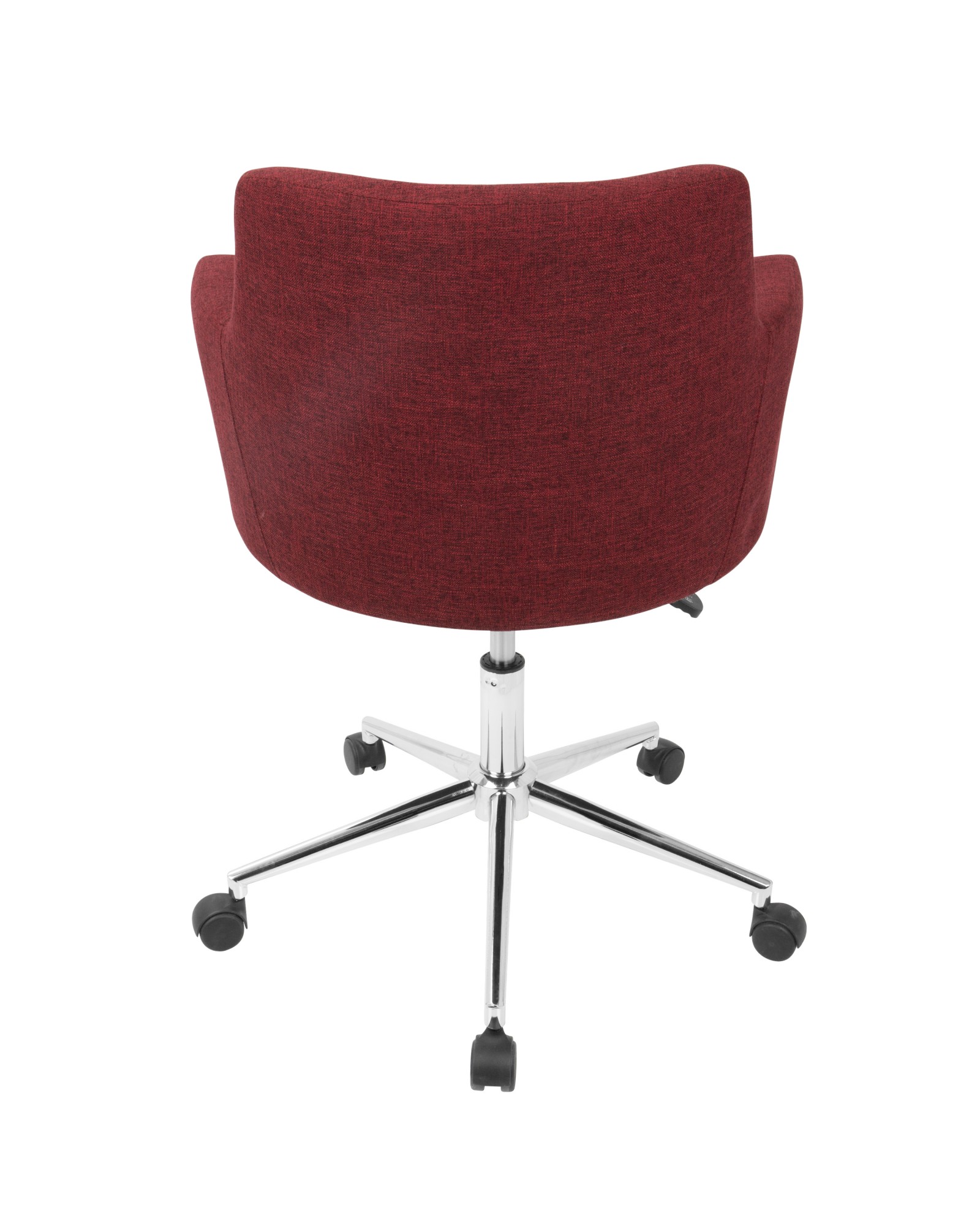 Andrew Contemporary Adjustable Office Chair in Red