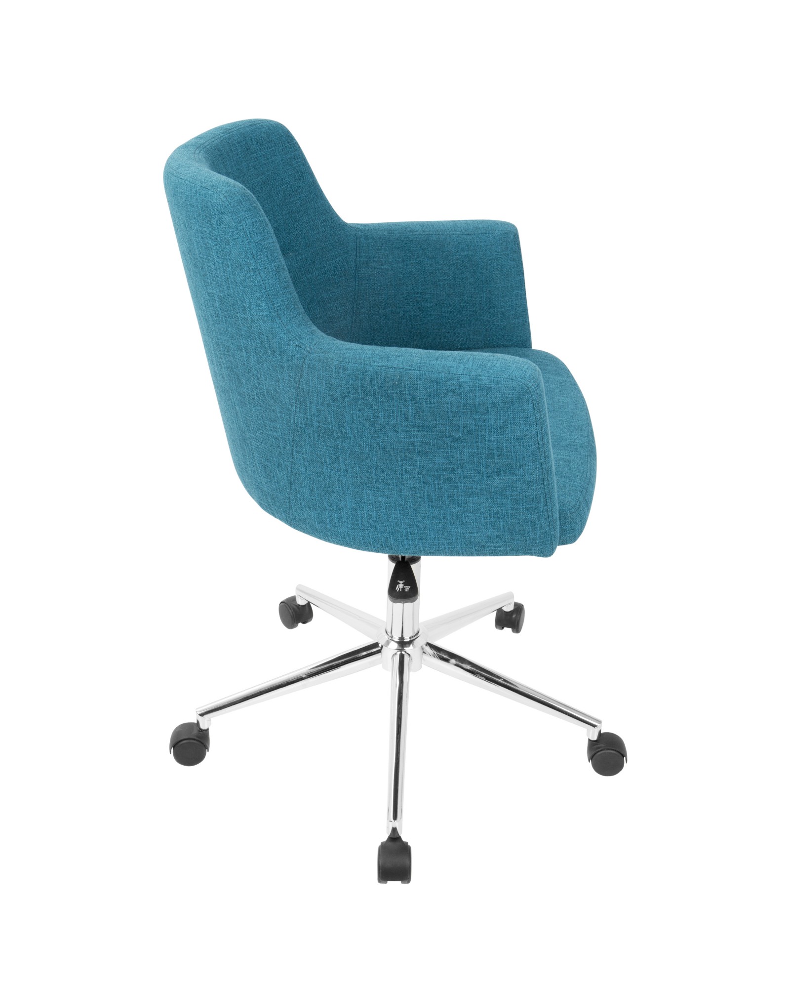 Andrew Contemporary Adjustable Office Chair in Teal