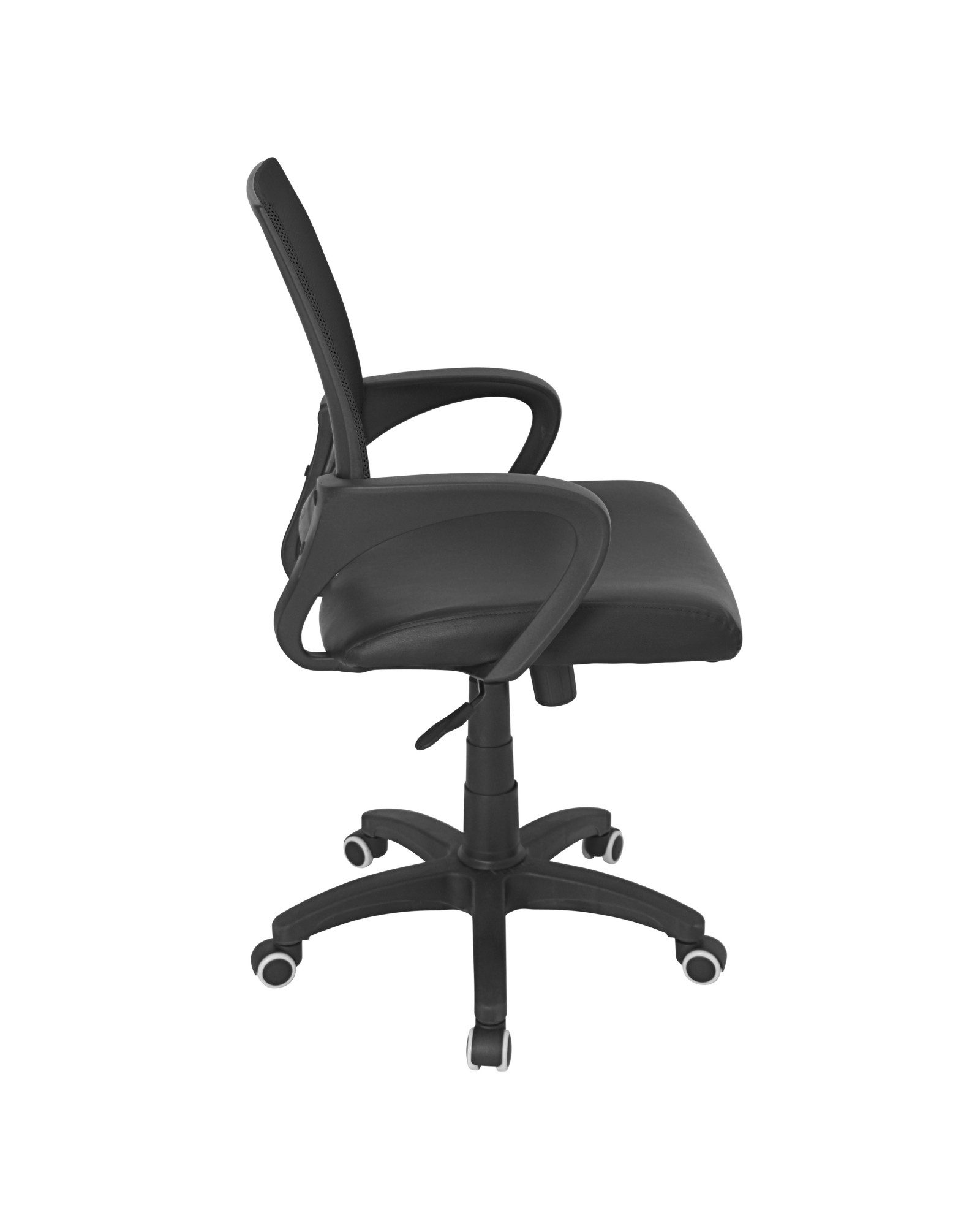 Officer Modern Adjustable Office Chair with Swivel in Black