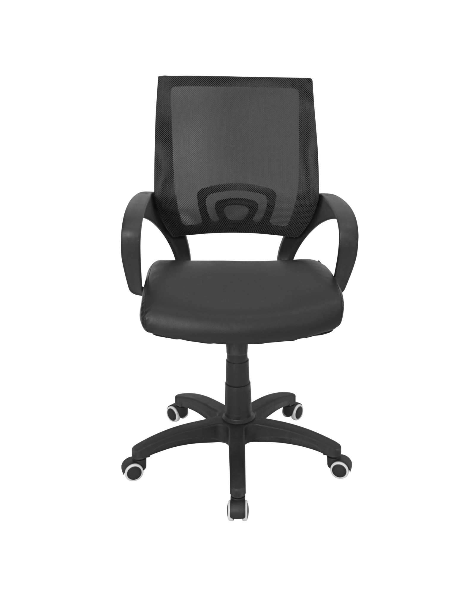 Officer Modern Adjustable Office Chair with Swivel in Black