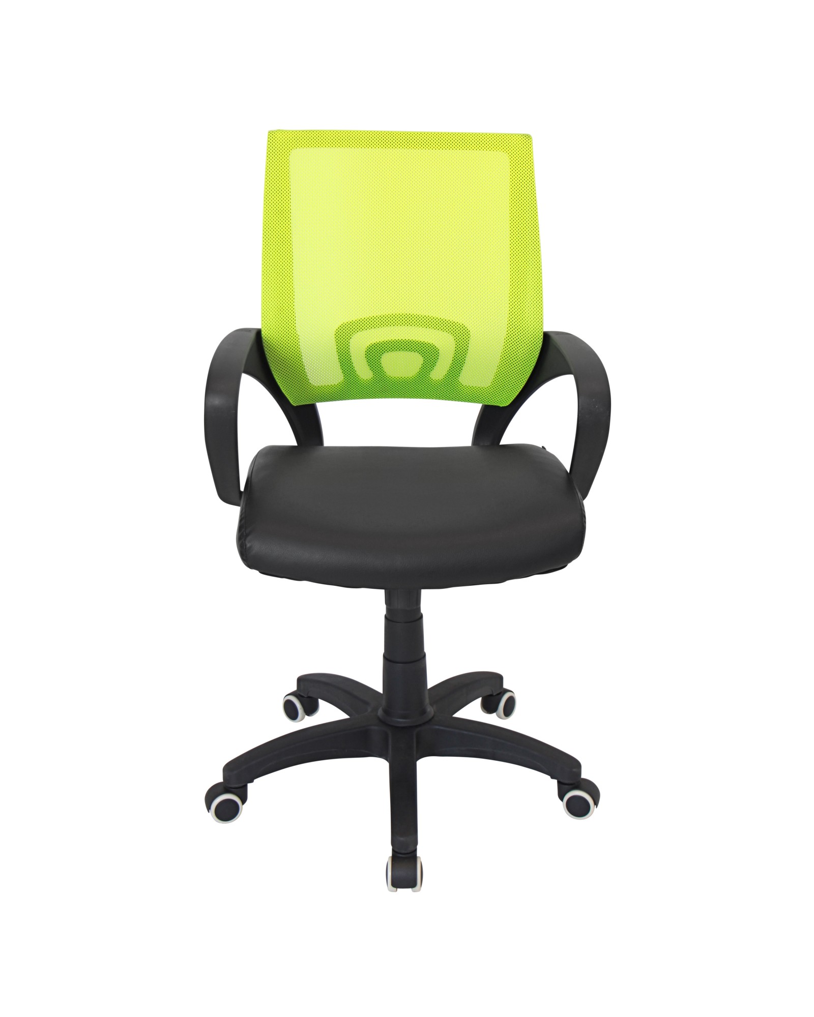 Officer Modern Adjustable Office Chair with Swivel in Lime Green