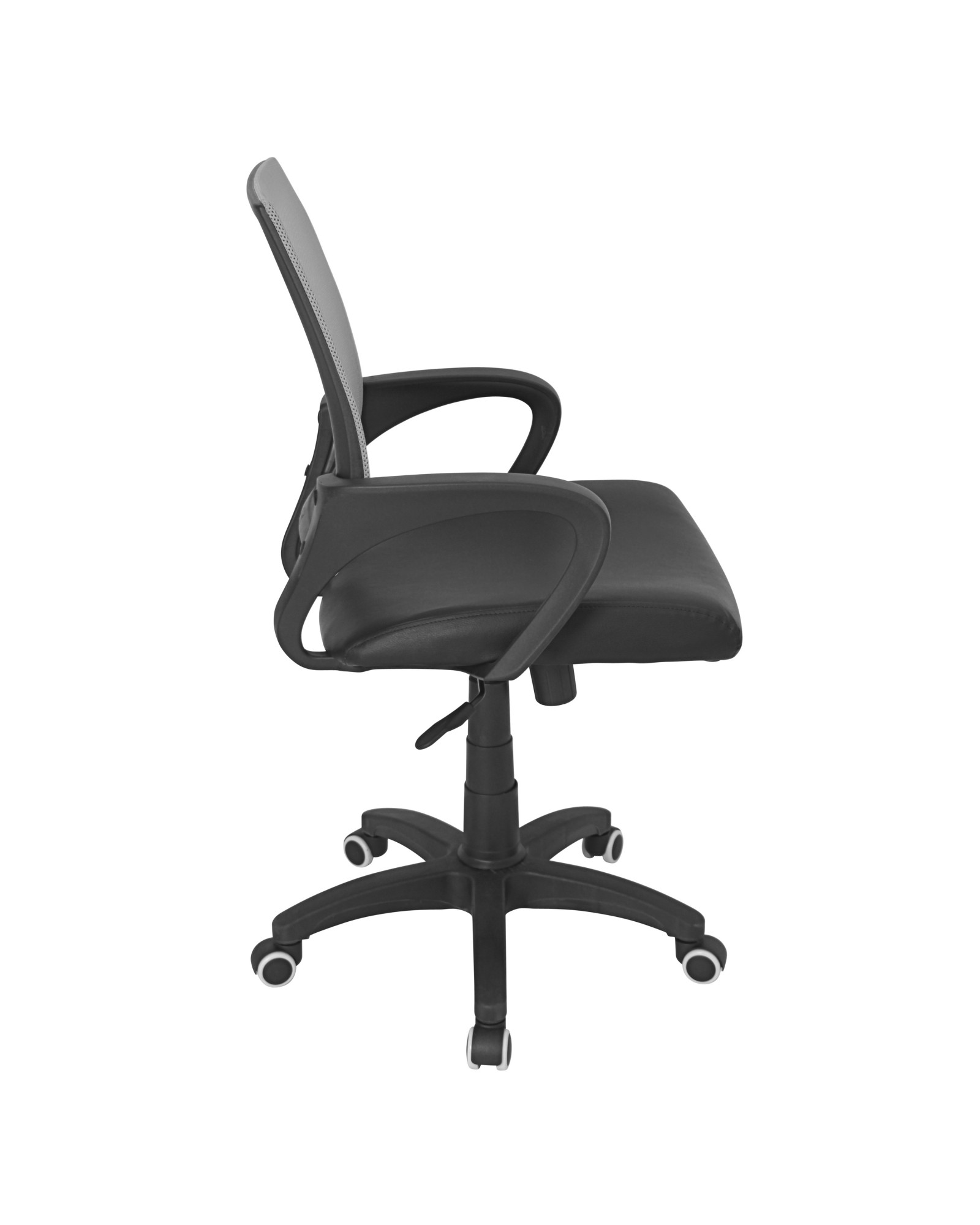Officer Modern Adjustable Office Chair with Swivel in Silver