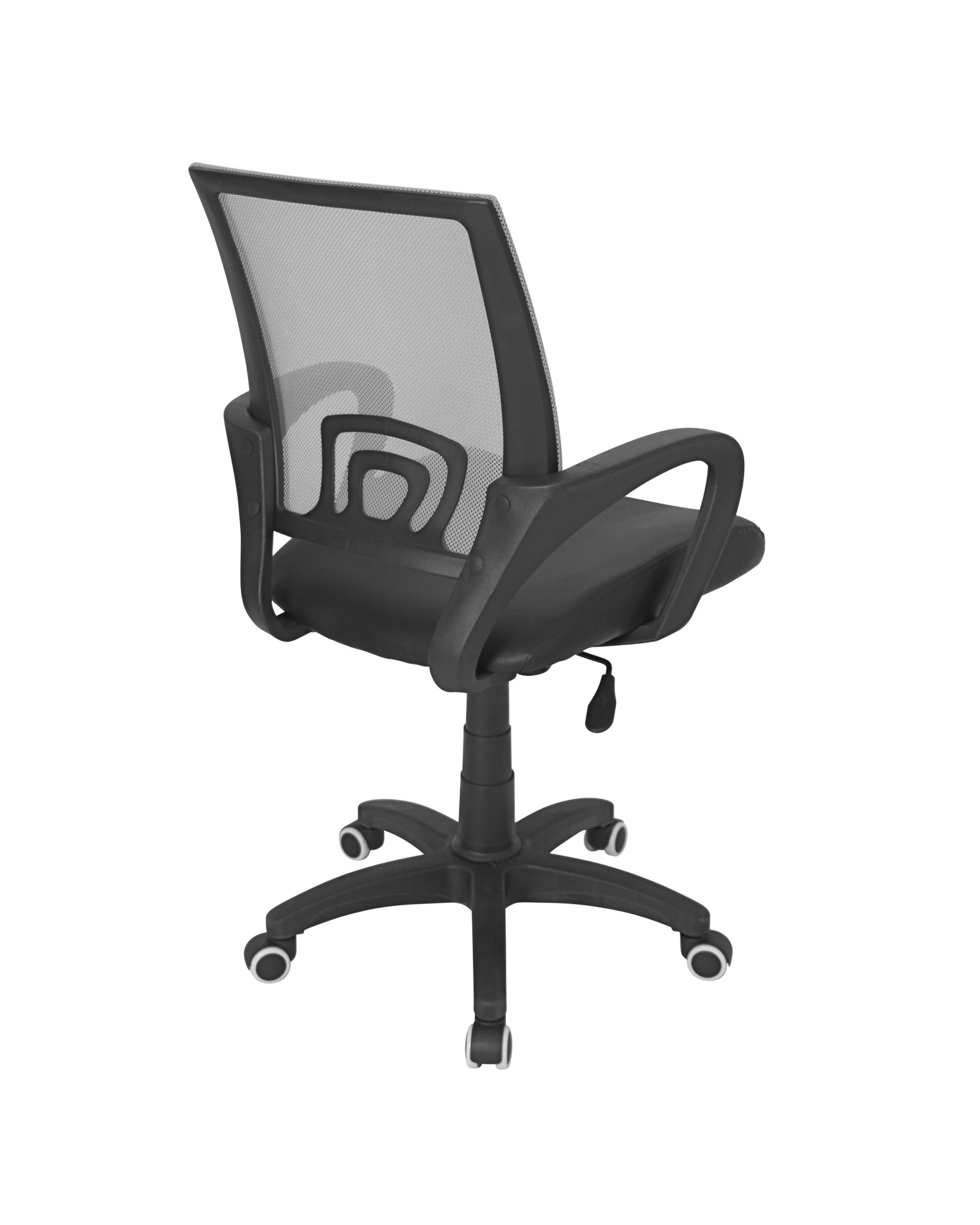 Officer Modern Adjustable Office Chair with Swivel in Silver