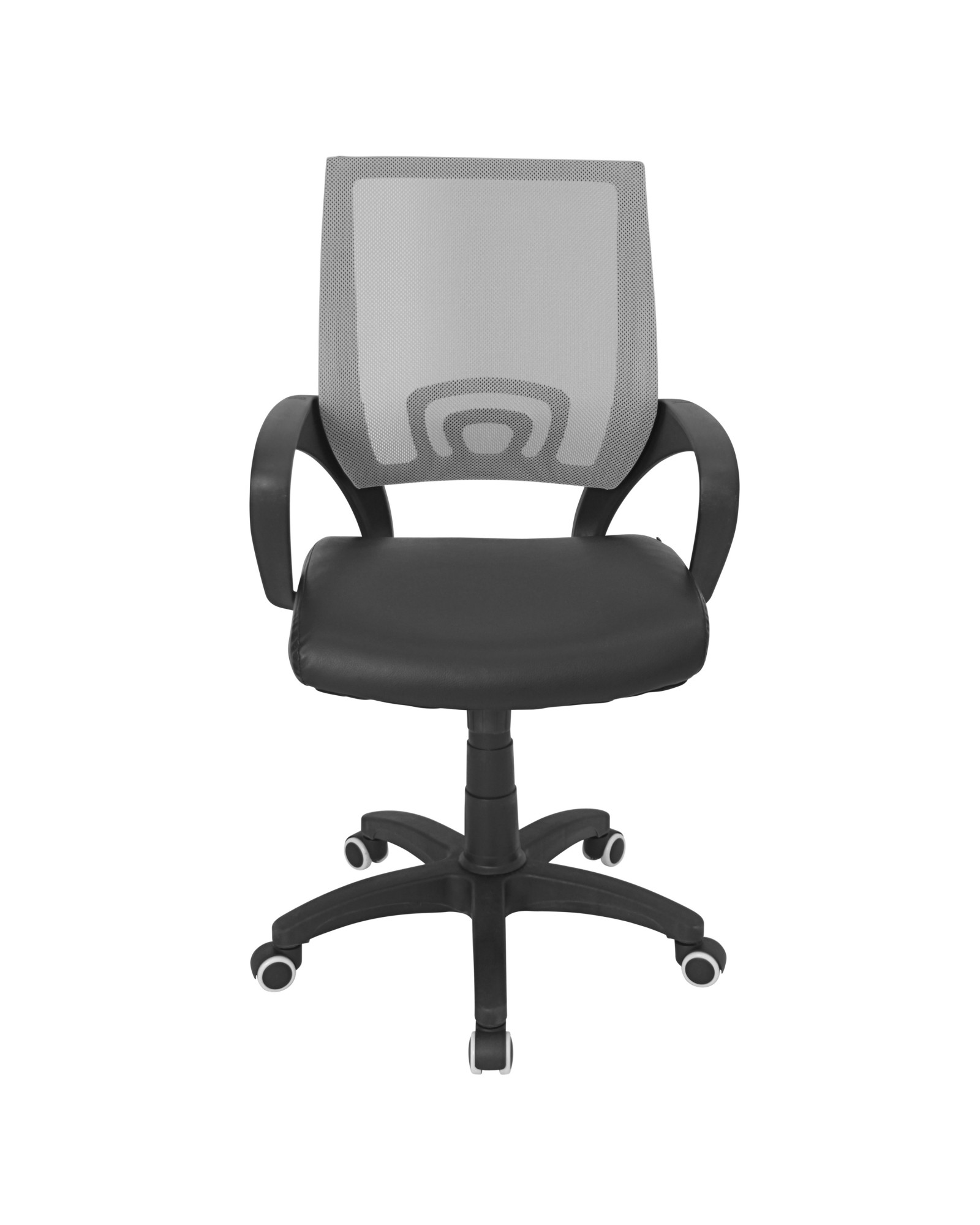 Officer Modern Adjustable Office Chair with Swivel in Silver