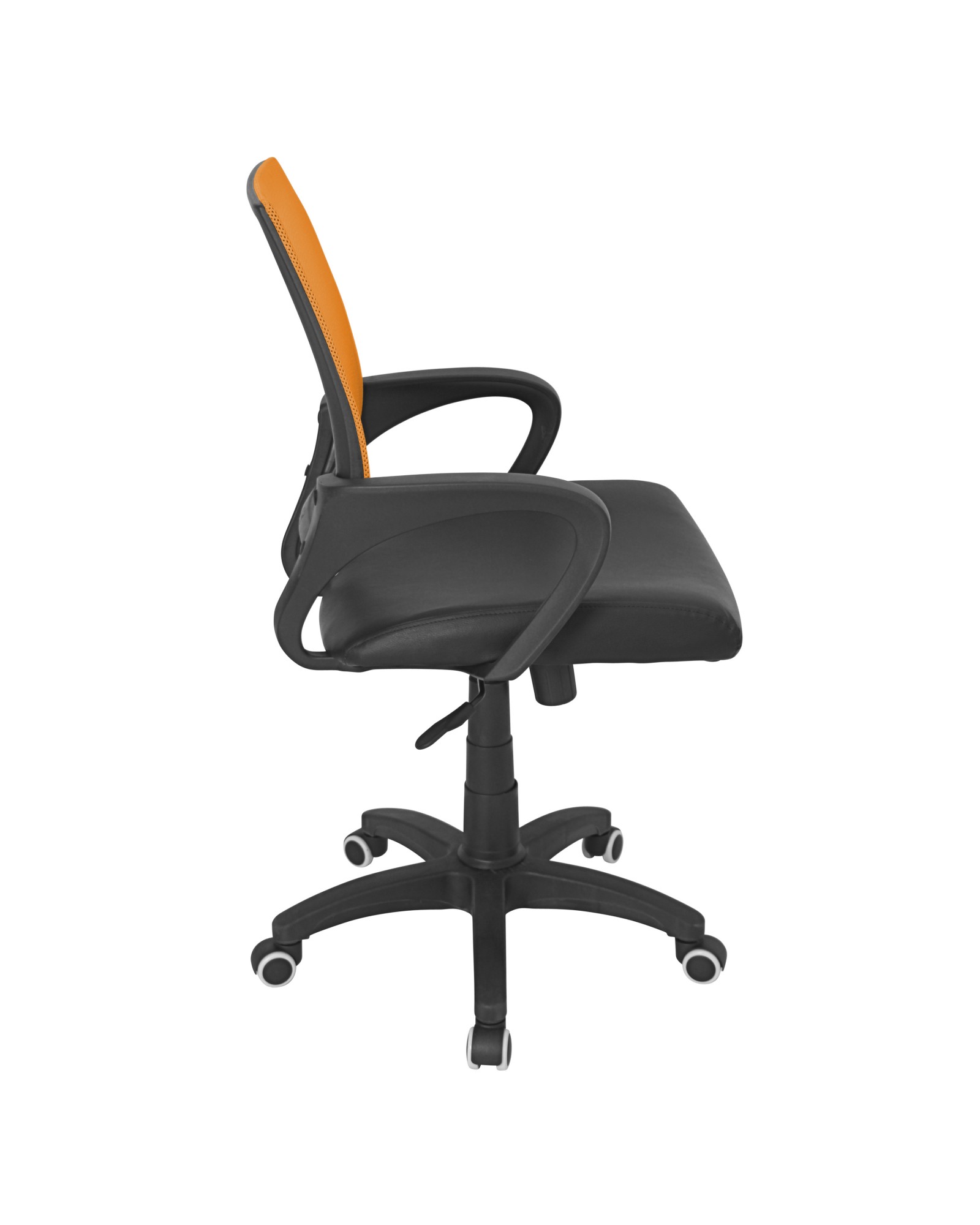 Officer Modern Adjustable Office Chair with Swivel in Orange