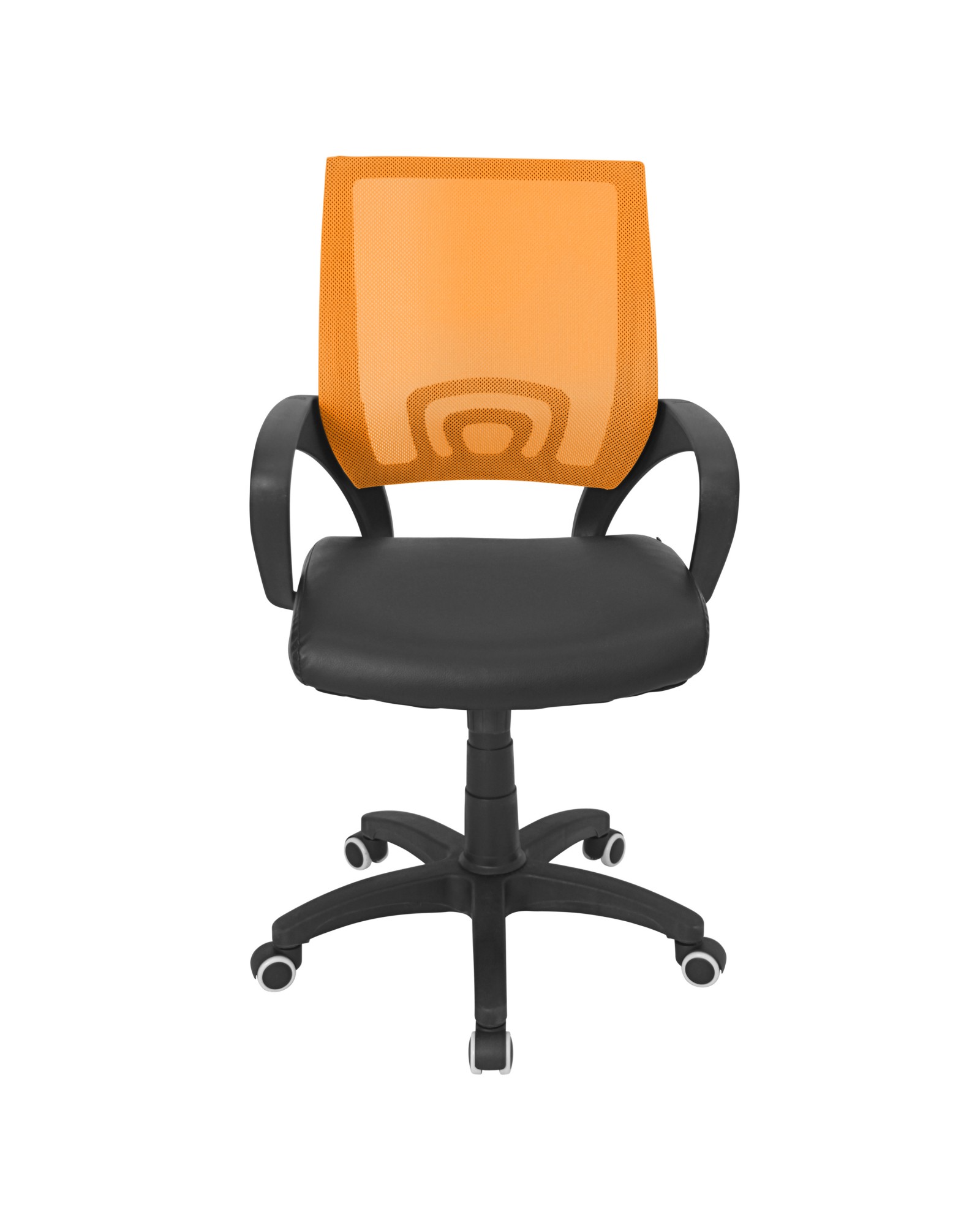 Officer Modern Adjustable Office Chair with Swivel in Orange