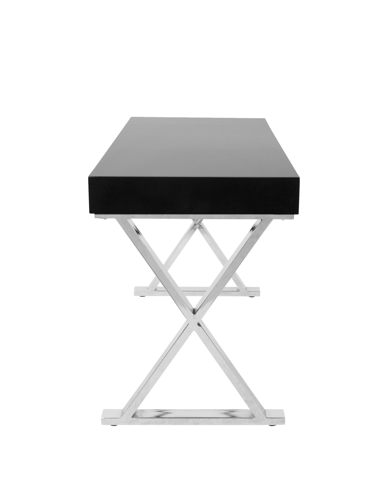 Luster Contemporary Desk in Black