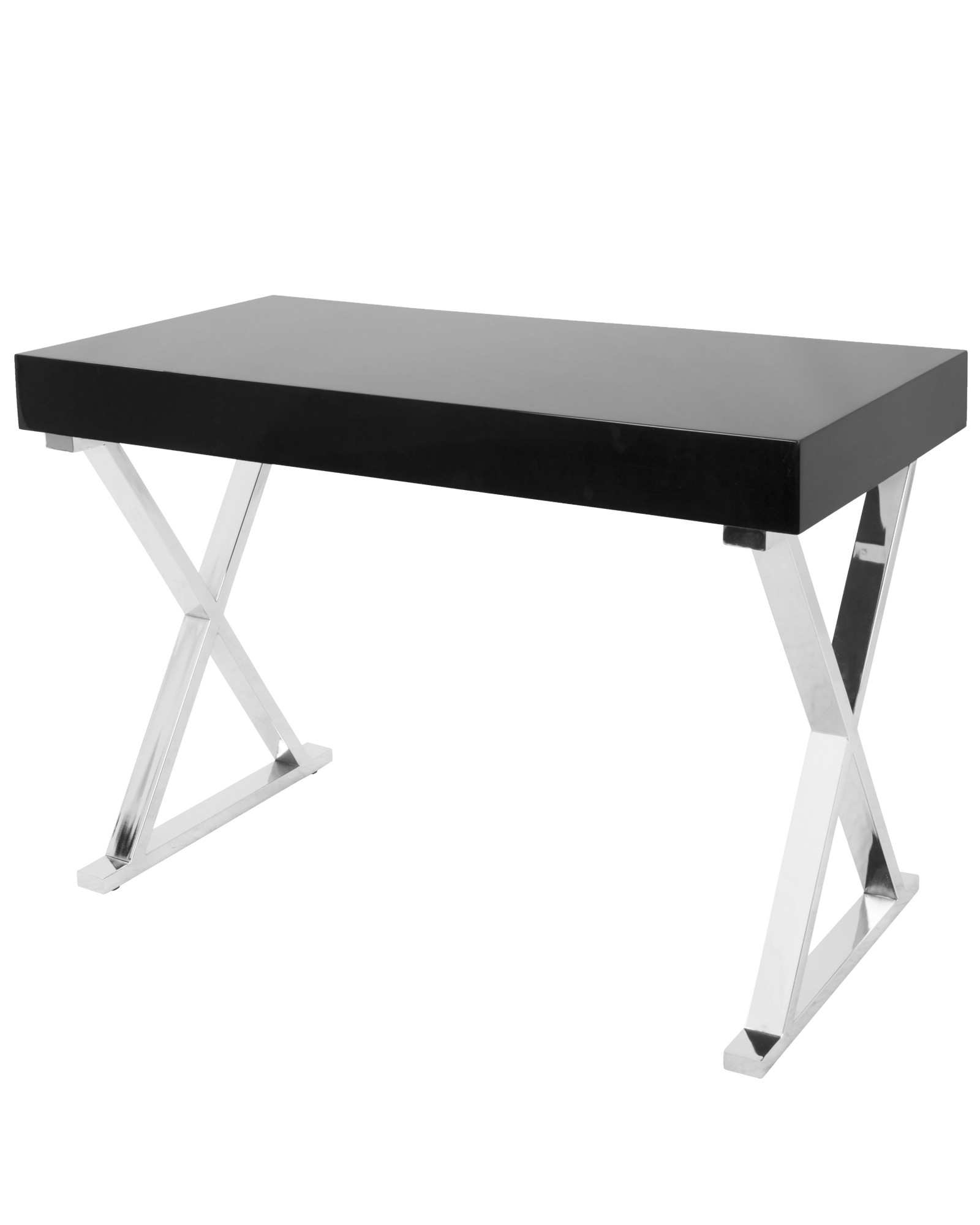 Luster Contemporary Desk in Black